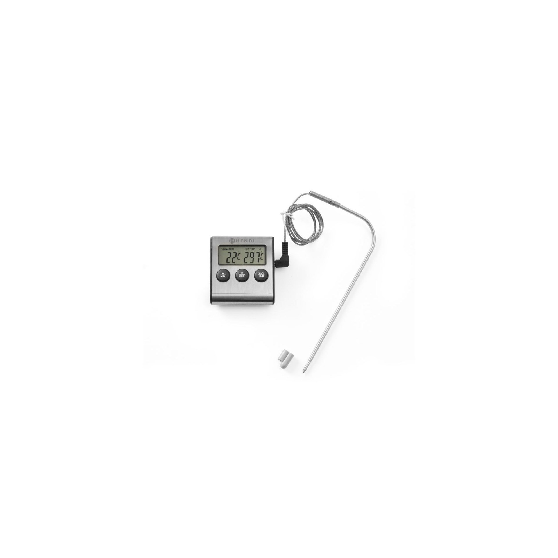 Bratenthermometer mit Timer, 65x70x(H)17mm