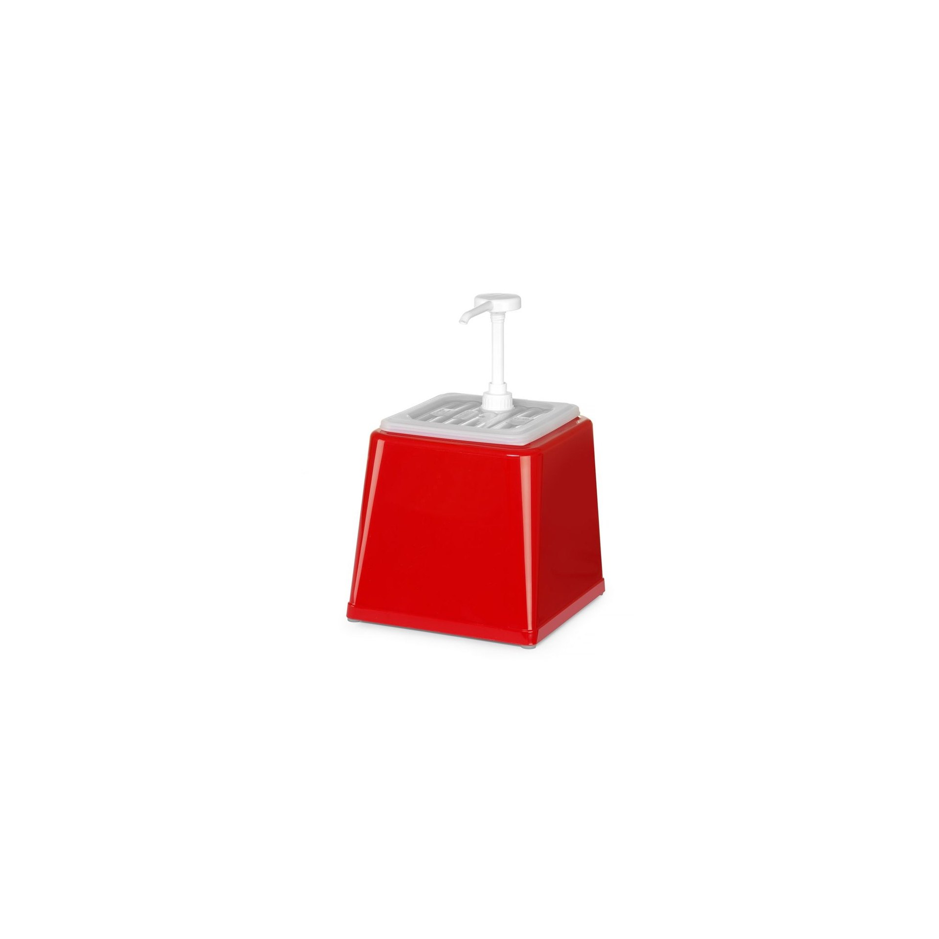 Pump-Saucenspender, 2,5L, Rot, 230x210x(H)327mm Pump-Saucenspender, 2,5L, Rot, 230x210x(H)327mm