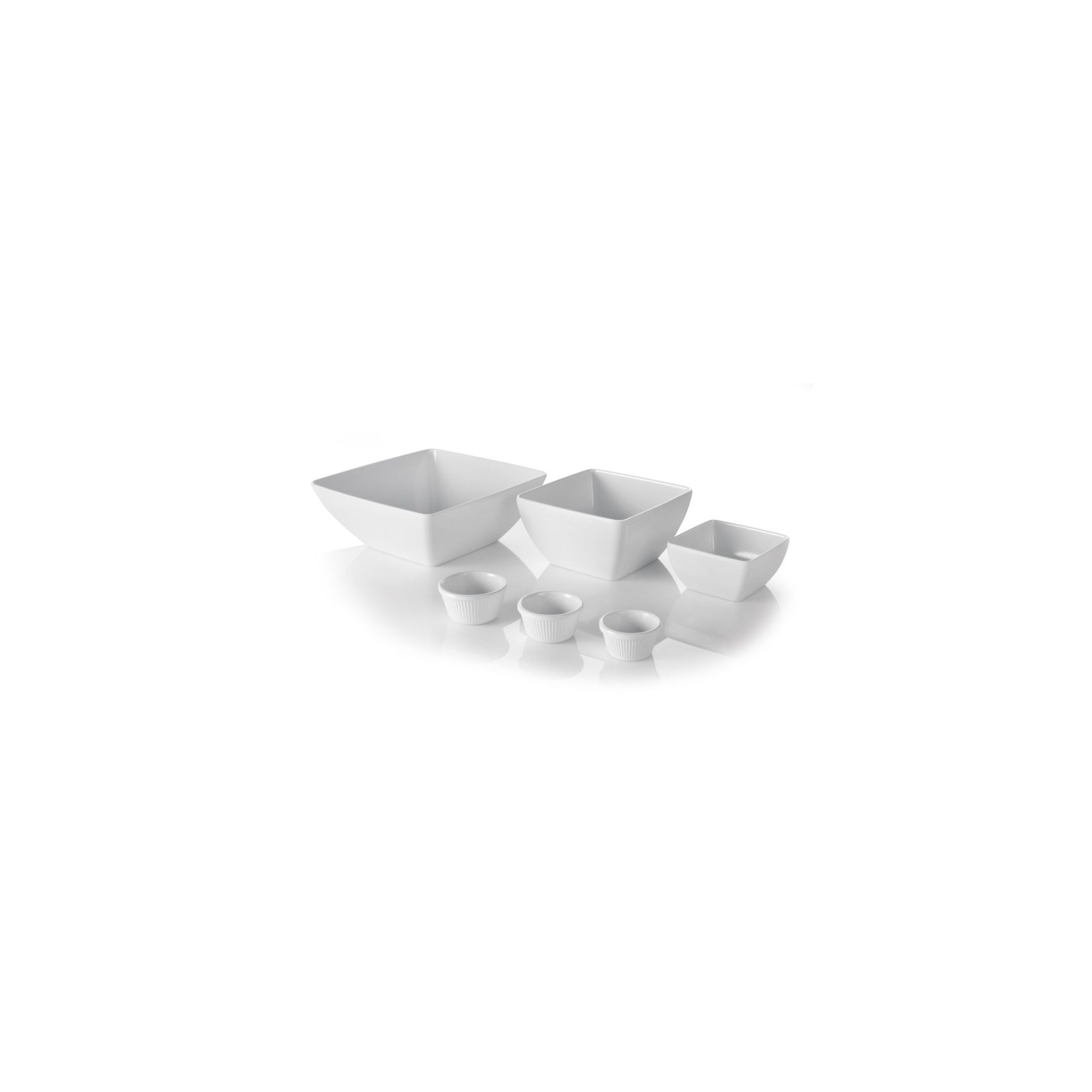 Quadratische Schüssel 130x130x(H)65mm