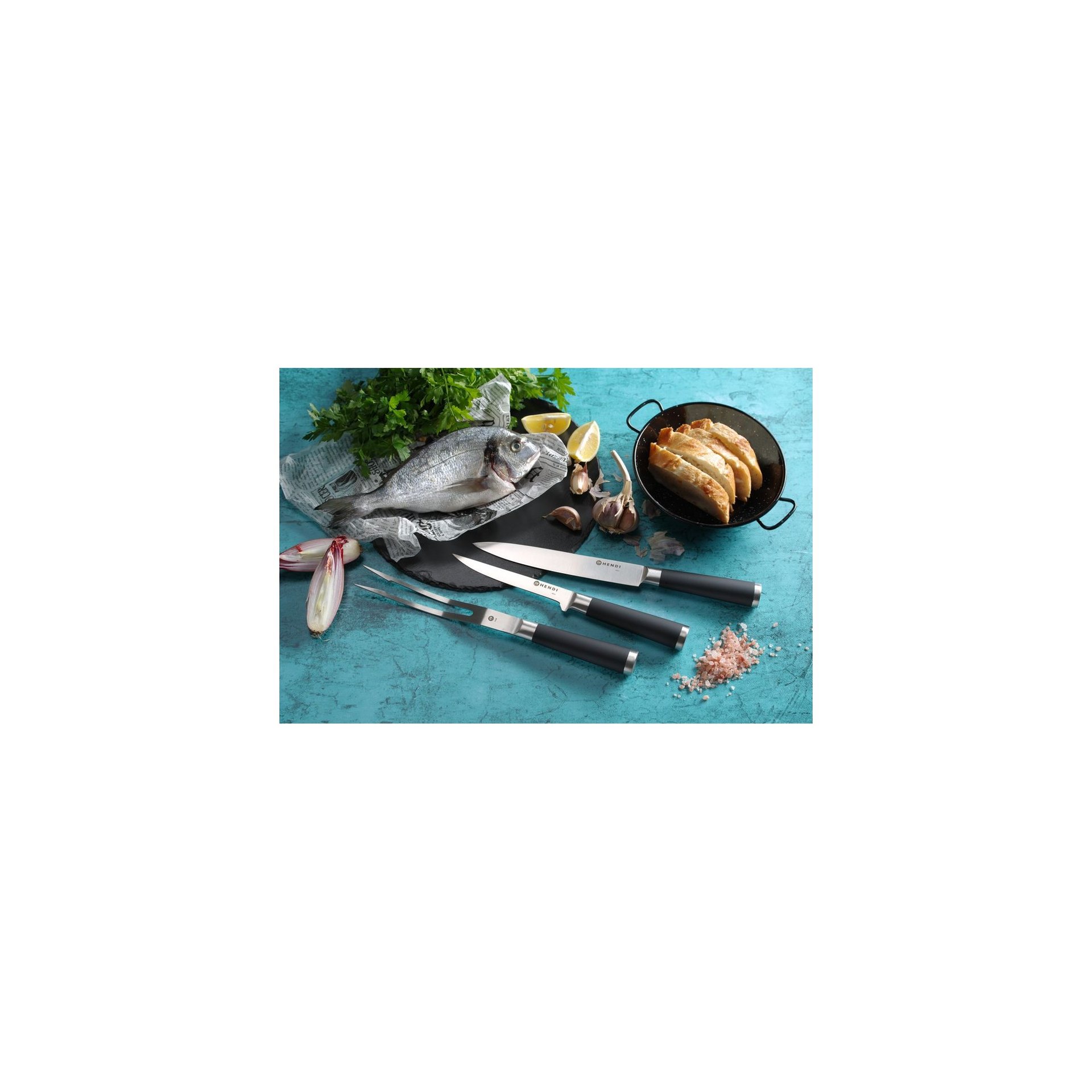Messerset, 9-teilig, Schwarz, 445x260x(H)65mm Messerset, 9-teilig, Schwarz, 445x260x(H)65mm