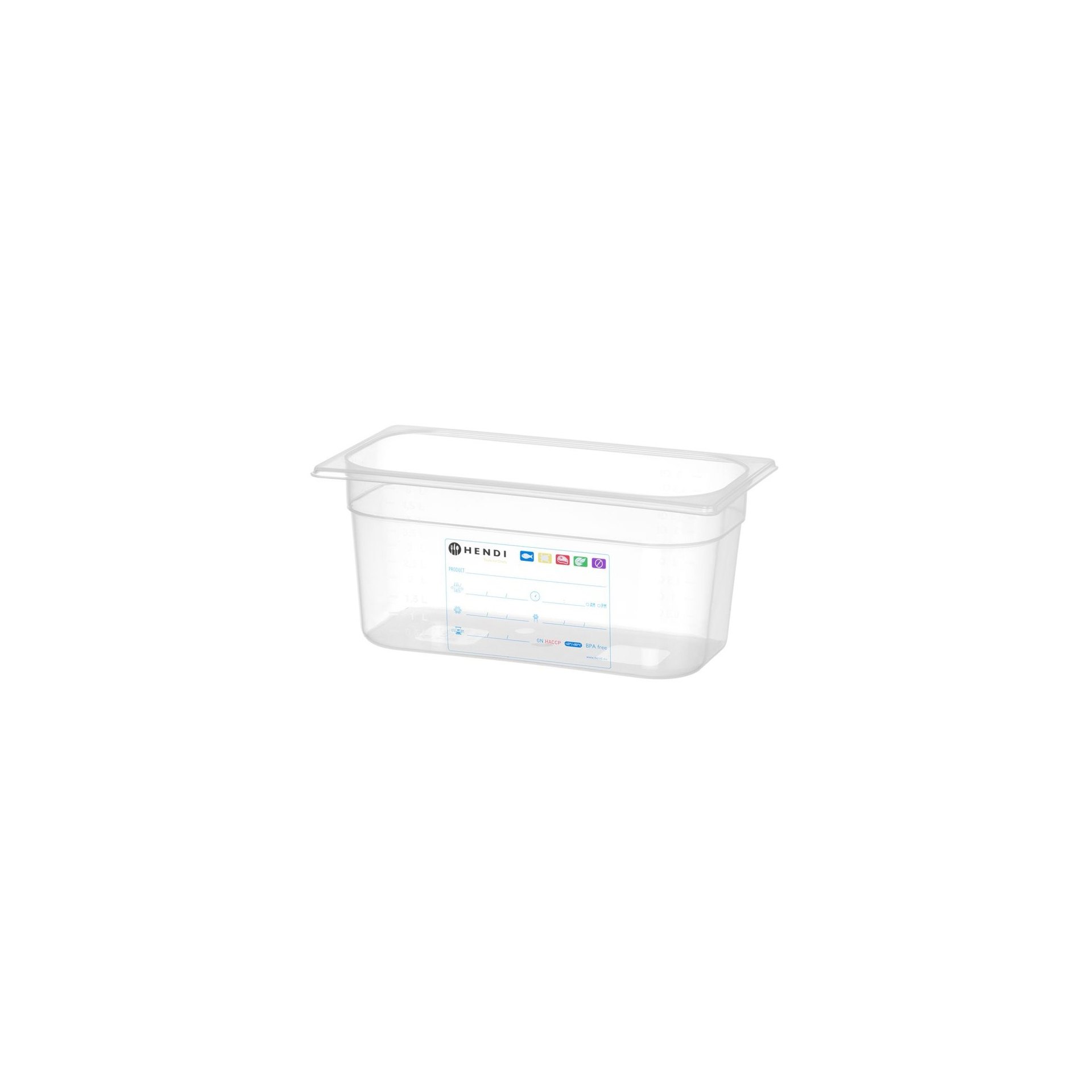 Gastronorm-Behälter 1/3, GN 1/3, 5,7L, Transparent, 325x176x(H)150mm Gastronorm-Behälter 1/3, GN 1/3, 5,7L, Transparent, 325x176x(H)150mm