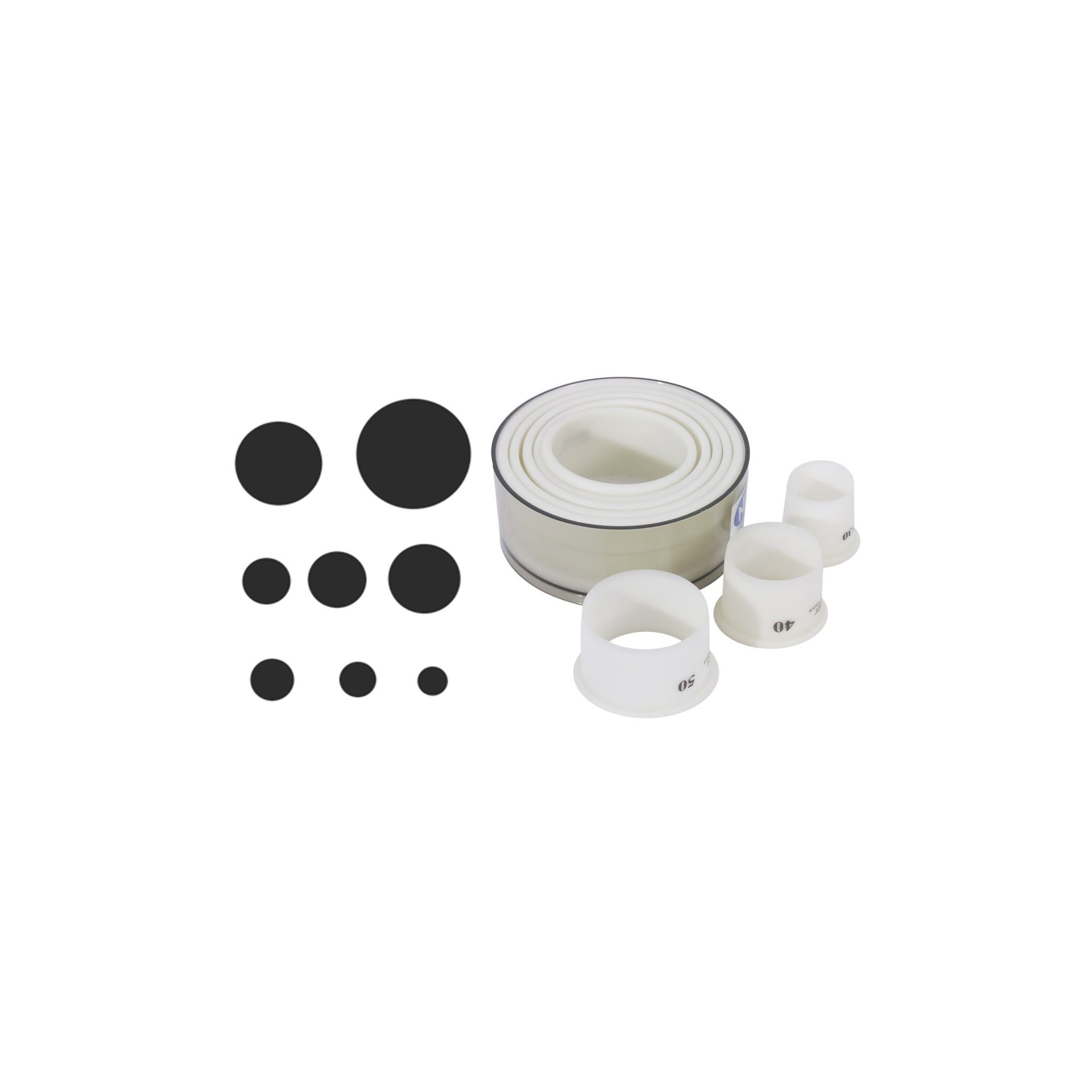 Ausstecher, rund, glatt 10 cm Ausstecher, rund, glatt 10 cm