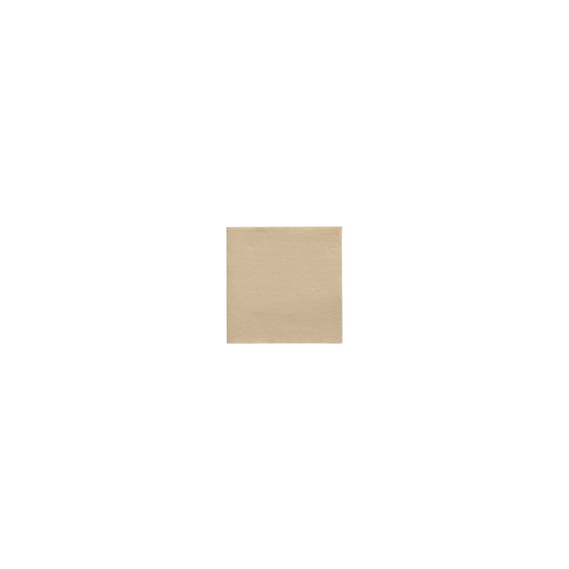 Servietten "DAILY Collection" 1/4-Falz 32 cm x 32 cm sand