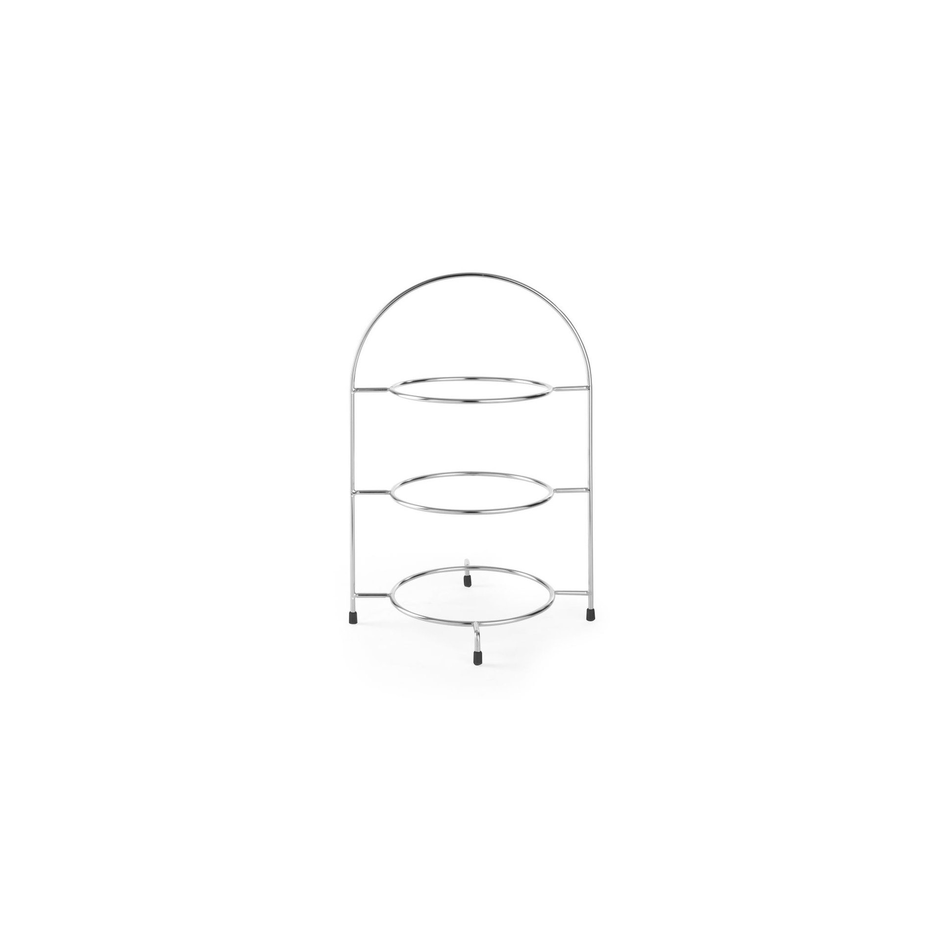 Teller-Etagere, geeignet für Teller bis max. Ø 275 mm, 290x290x(H)440mm