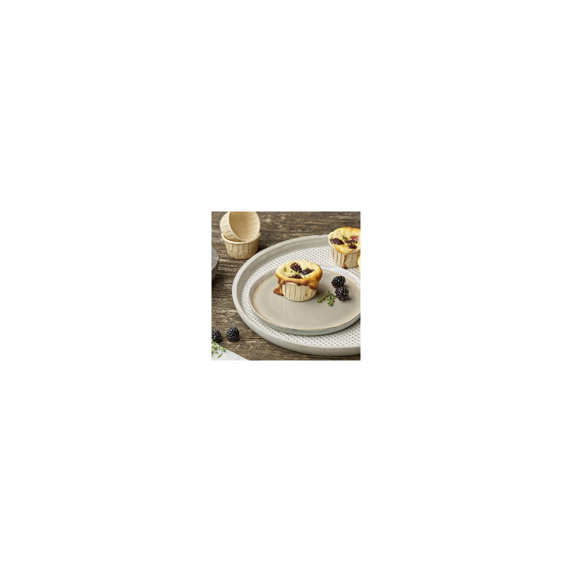 Backformen 105 ml Ø 7 cm · 4 cm braun Backformen 105 ml Ø 7 cm · 4 cm braun