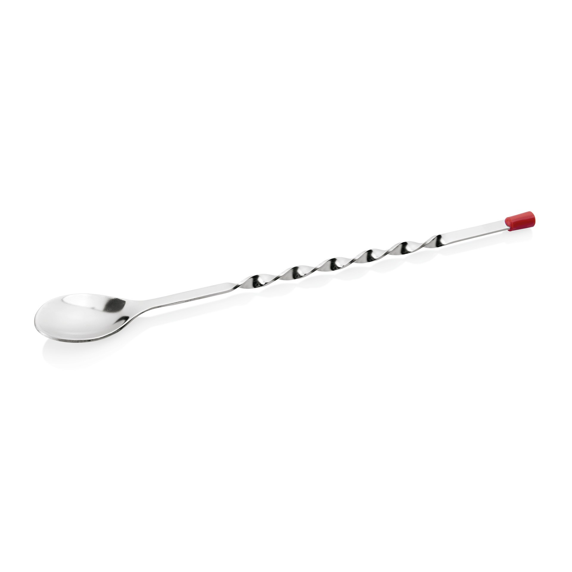 Barlöffel 28,5 cm mit roter Kappe Barlöffel 28,5 cm mit roter Kappe