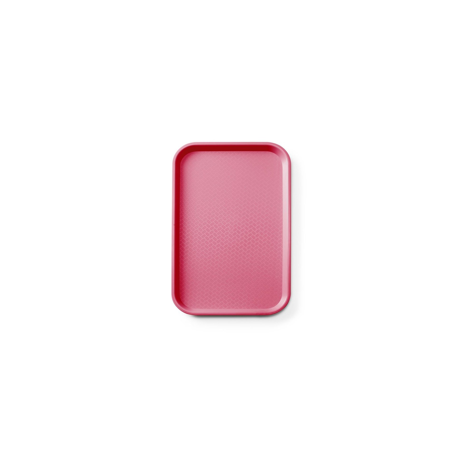 Fast-Food-Tablett GN 1/1 Polypropylen, AmerBox, GN 1/1, Rot, 530x325x(H)20mm