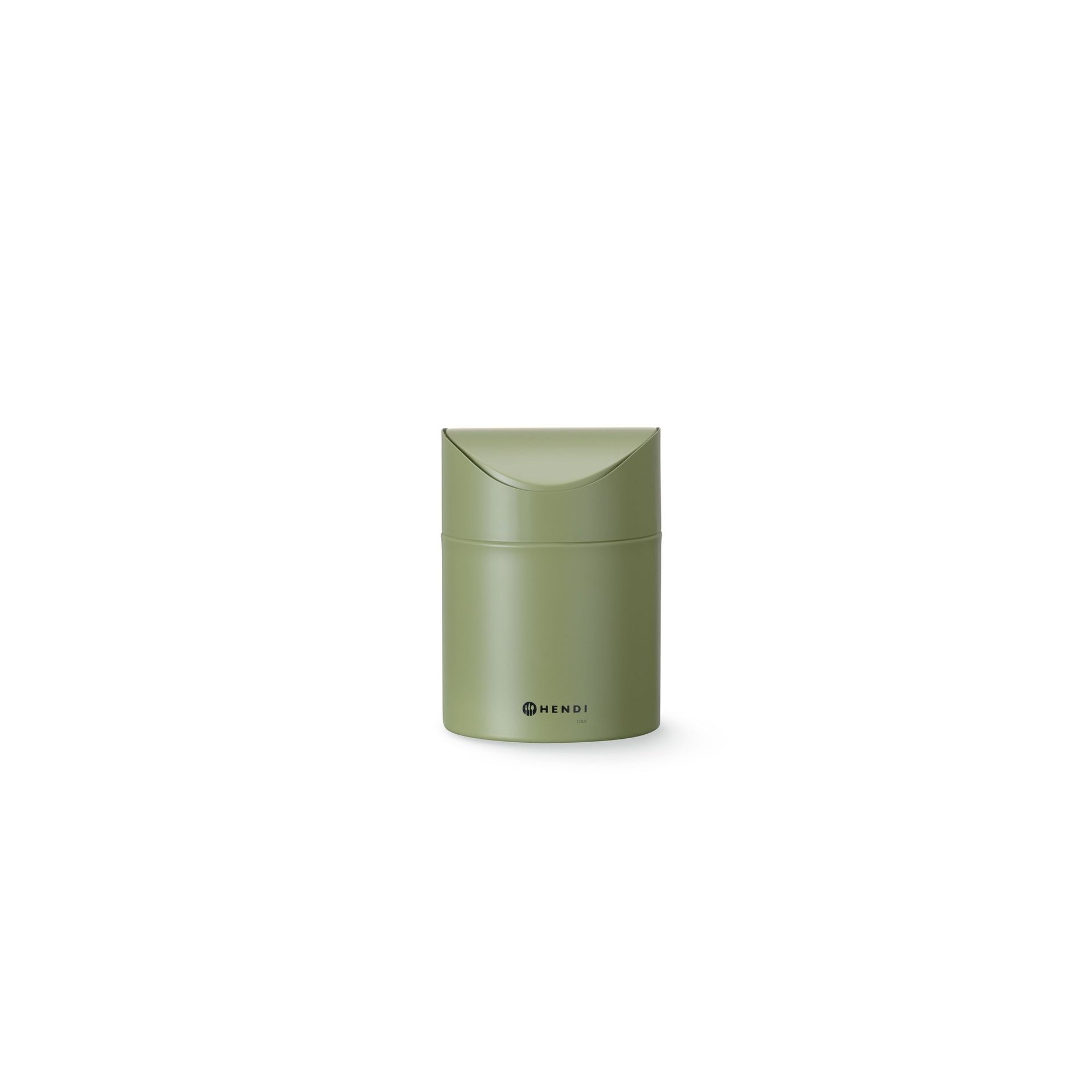Tischabfalleimer 1,2L, Grün, ⌀120x(H)165mm