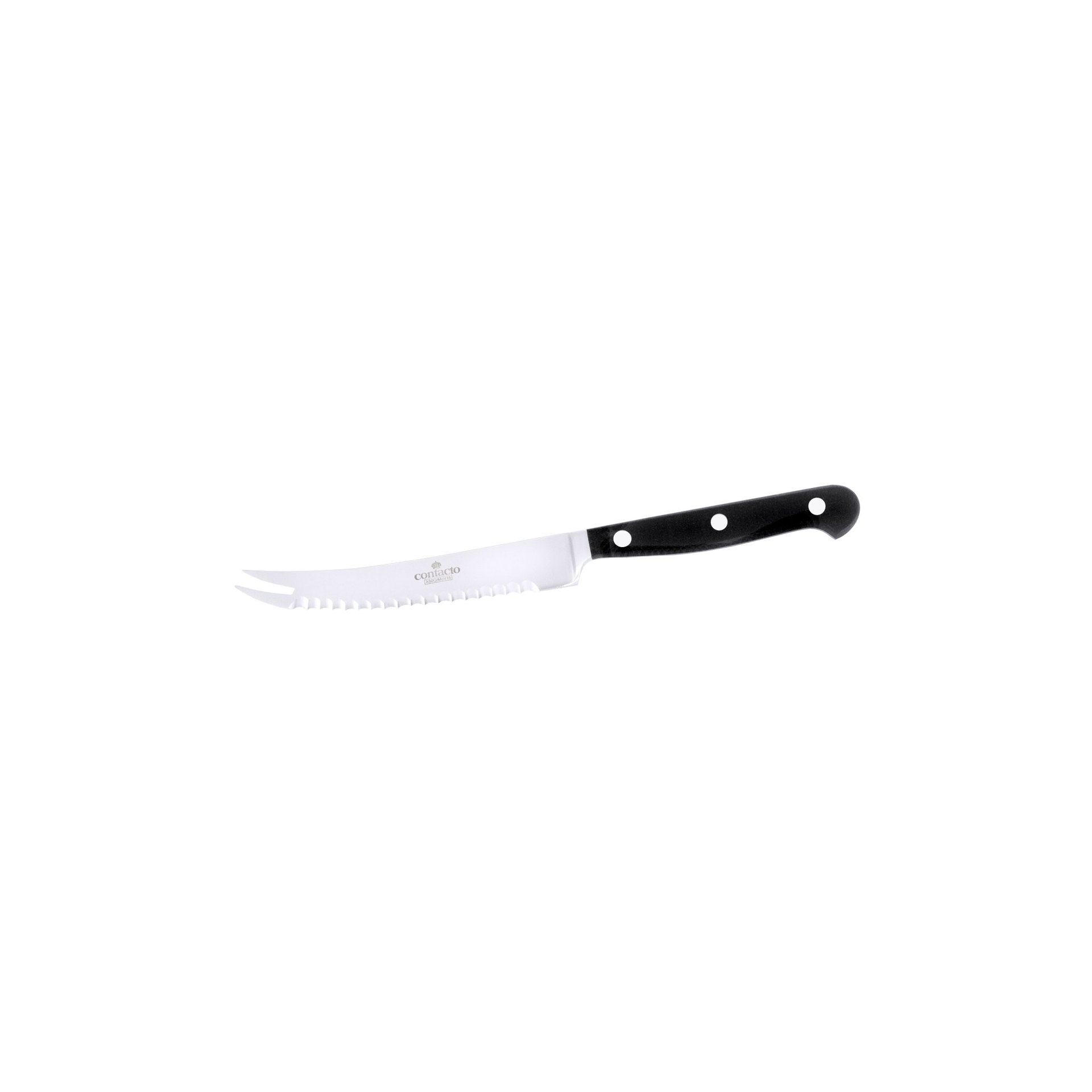 Tomaten-/ Käsemesser mit Wellenschliff 12,5 cm Tomaten-/ Käsemesser mit Wellenschliff 12,5 cm