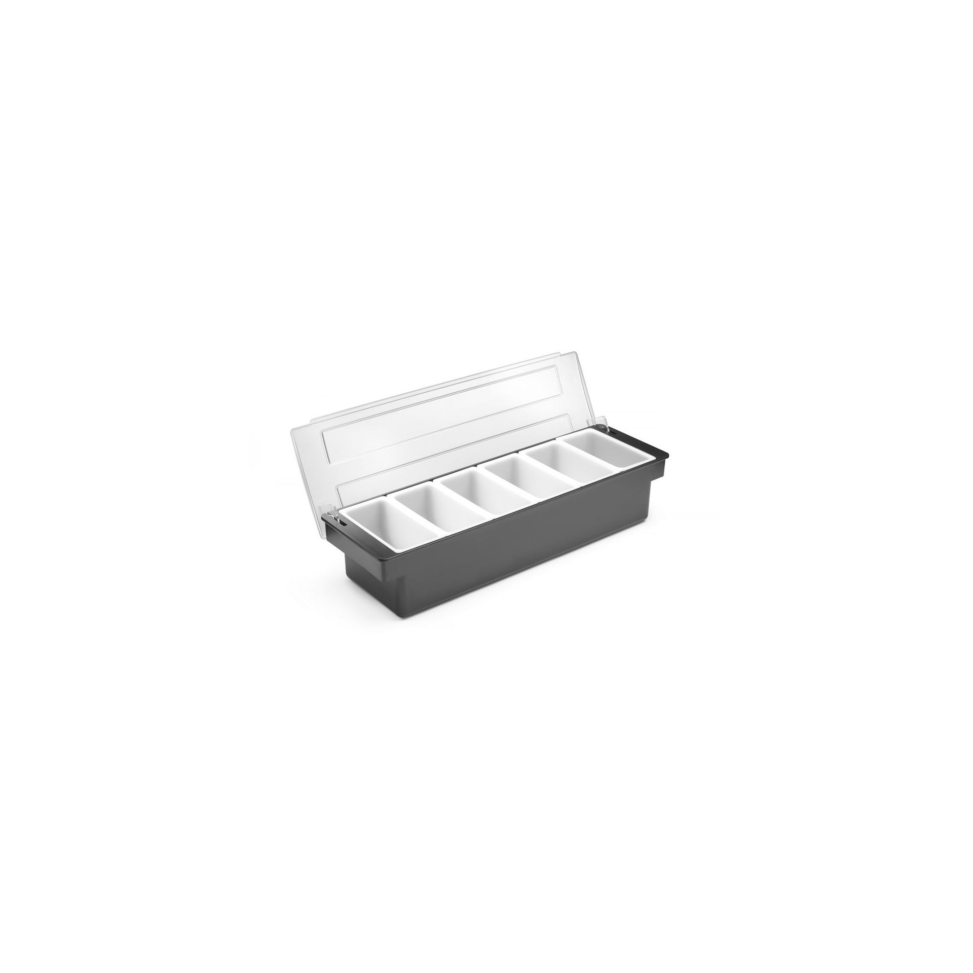 Zutatenbehälter – 6 Fächer, BarUp, 480x150x(H)100mm