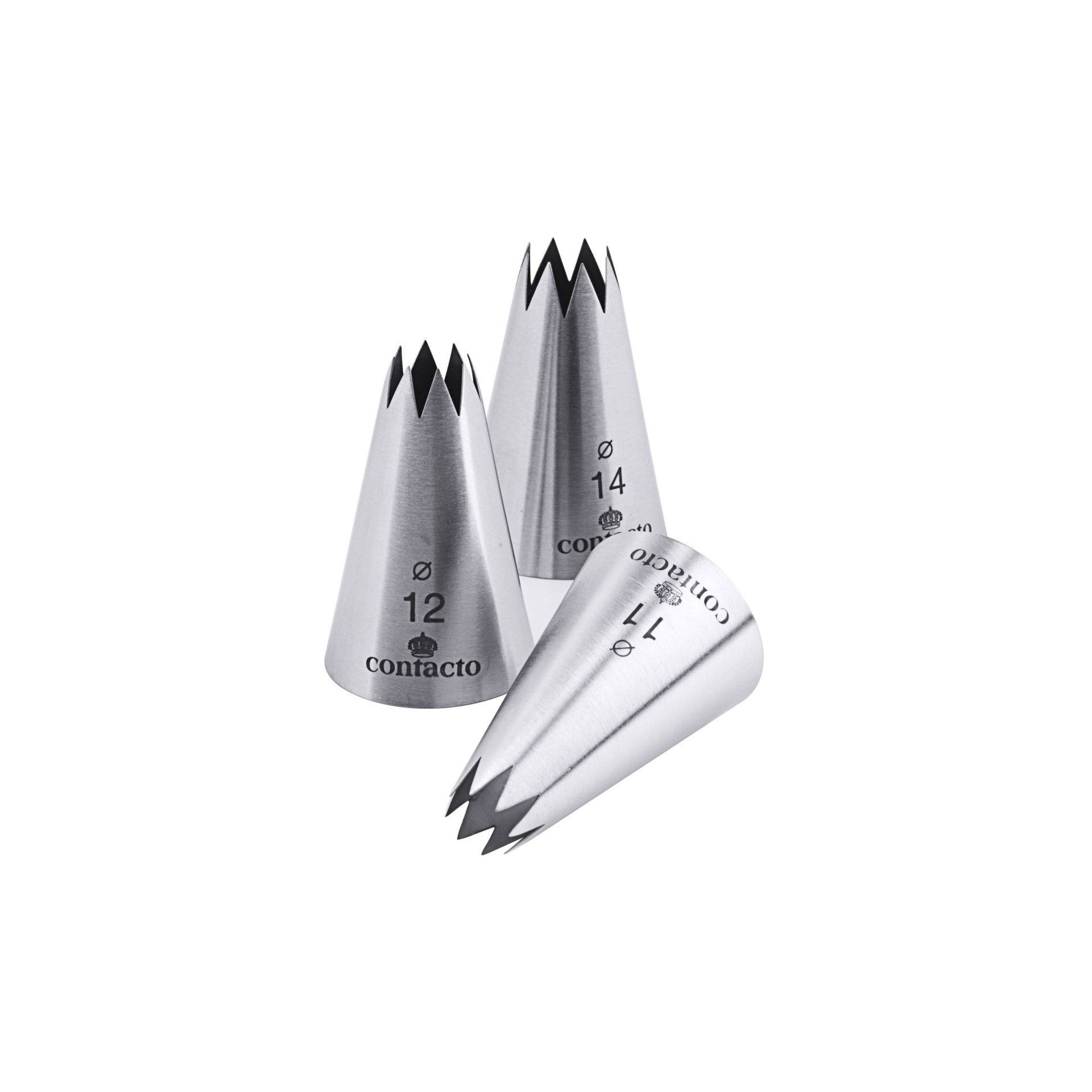 Sterntülle, 8-zackig 2 mm Sterntülle, 8-zackig 18 mm