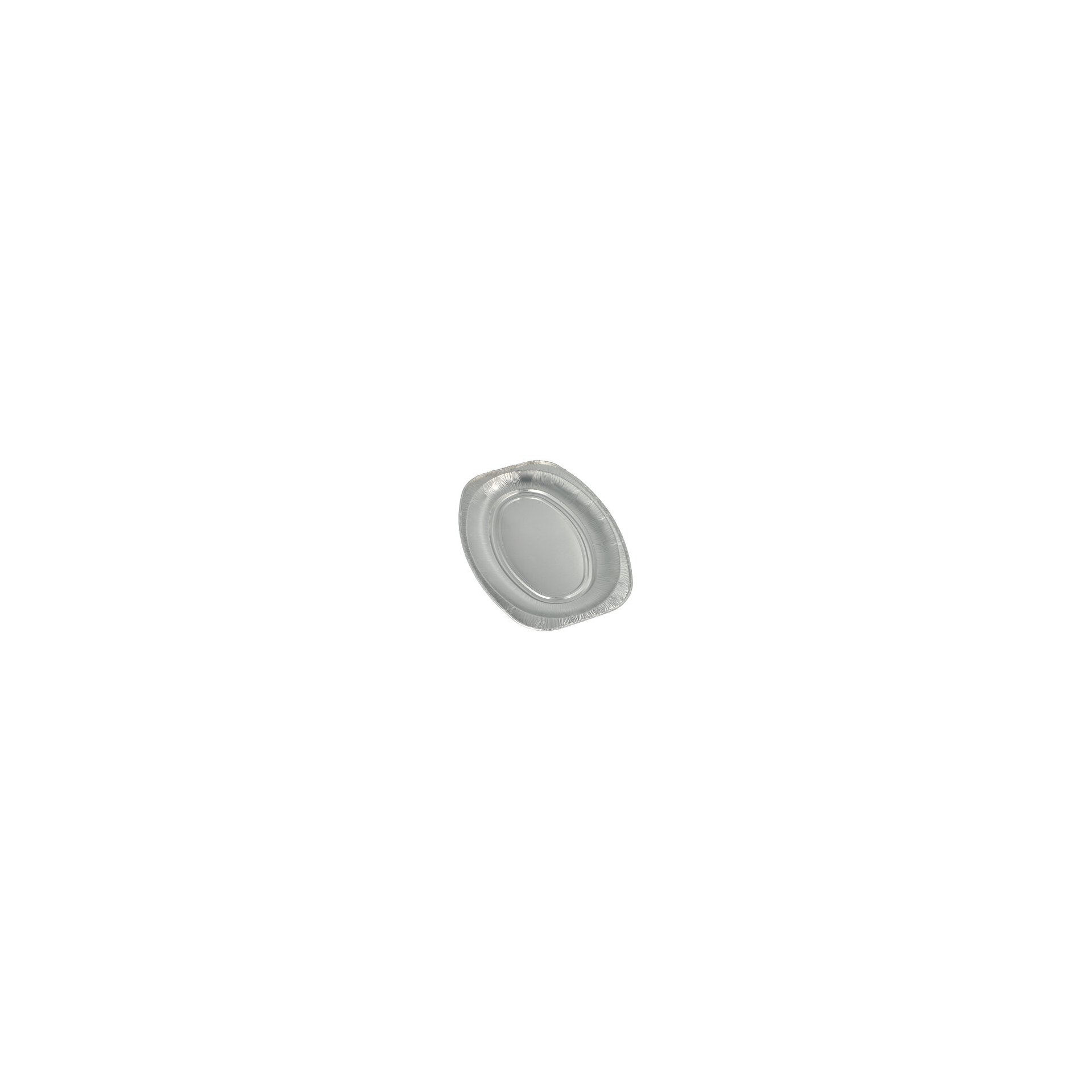 Servierplatten, Alu oval 35 cm x 24,5 cm Servierplatten, Alu oval 35 cm x 24,5 cm