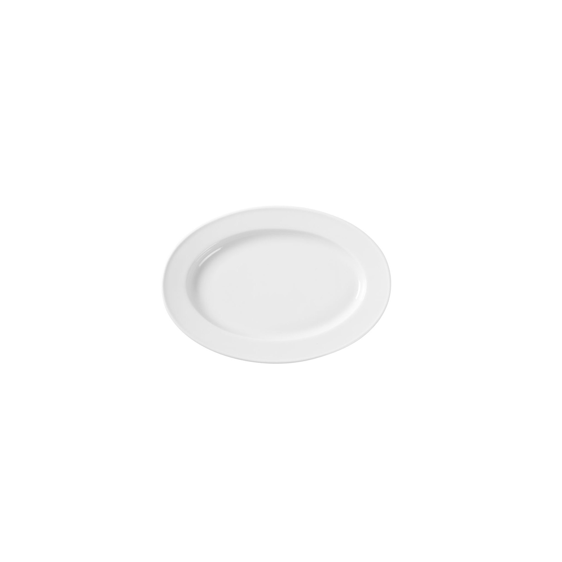 Platte, oval, Weiß, 290x200mm Platte, oval, Weiß, 290x200mm