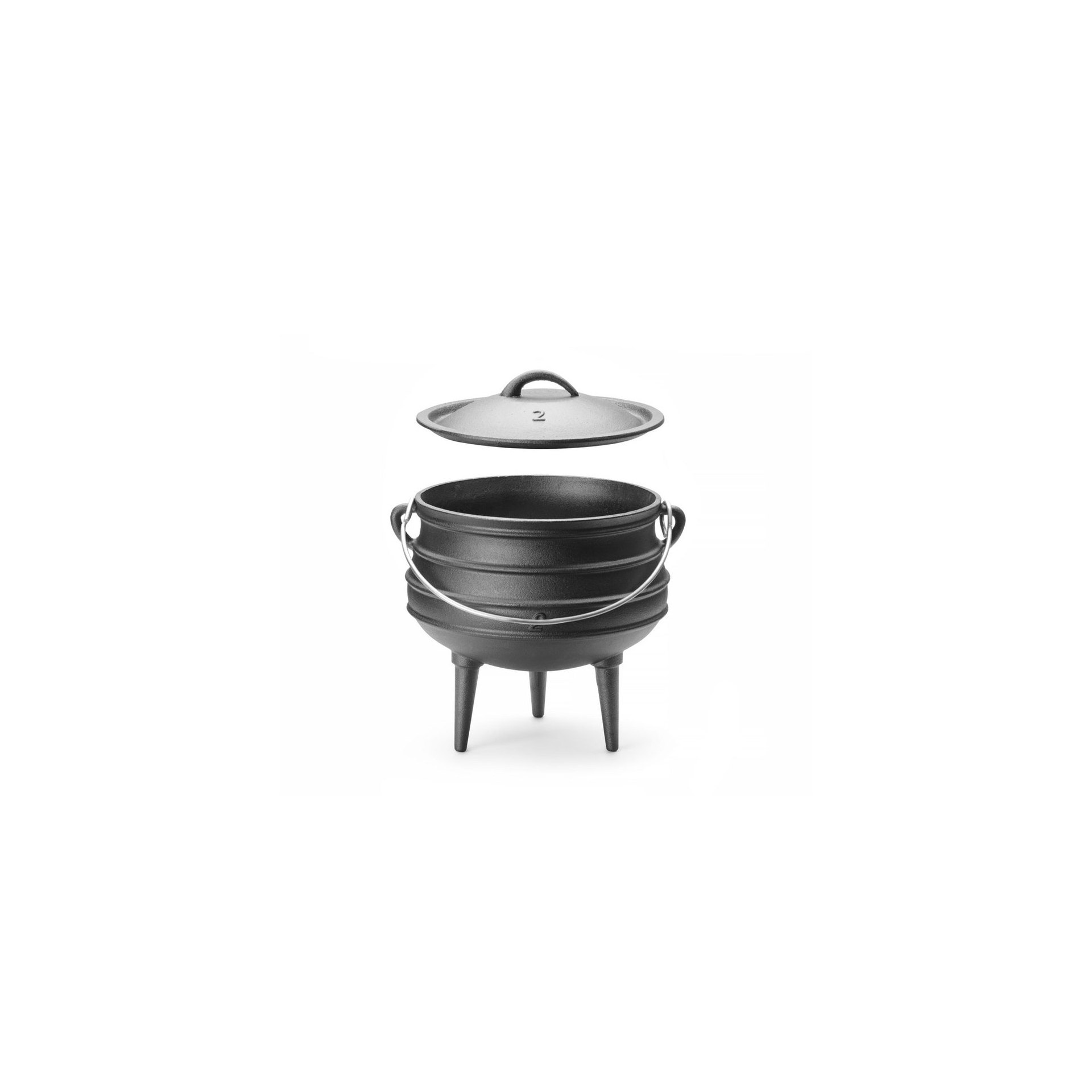 Gusseisentopf, Schwarz, ⌀245x(H)280mm