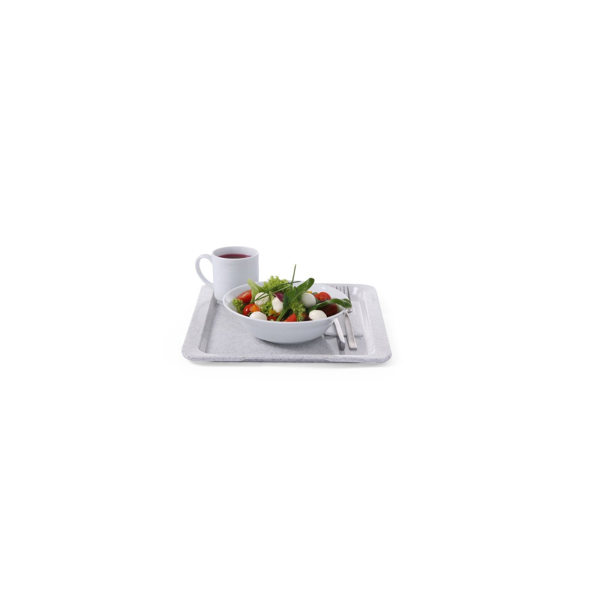Polyestertablett für Selbstbedienungsrestaurants, AmerBox, GN 1/2, Granit, 325x265mm Polyestertablett für Selbstbedienungsrestaurants, AmerBox, GN 1/2, Granit, 325x265mm