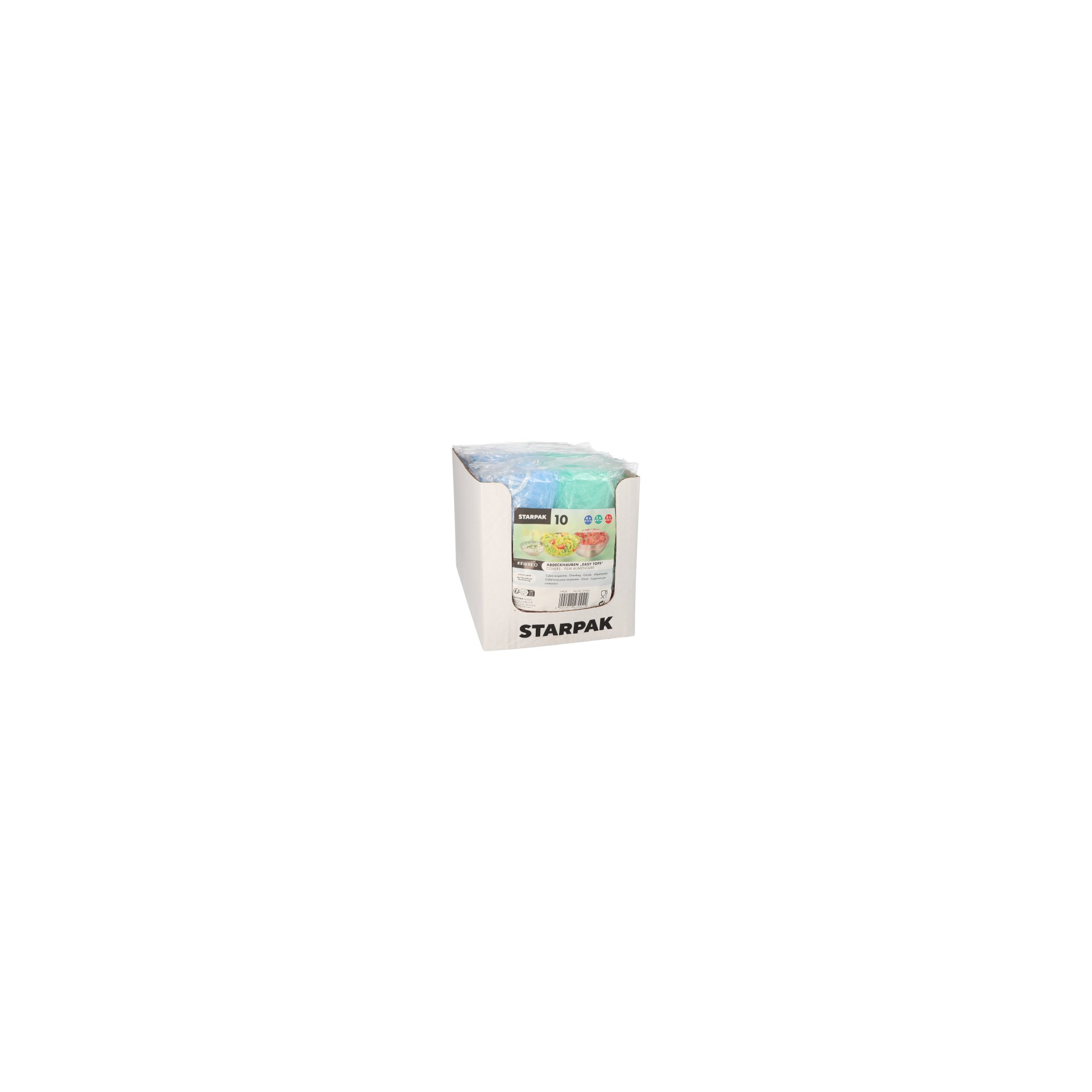 Abdeckhauben farbig sortiert "Easy Tops" Abdeckhauben farbig sortiert "Easy Tops"