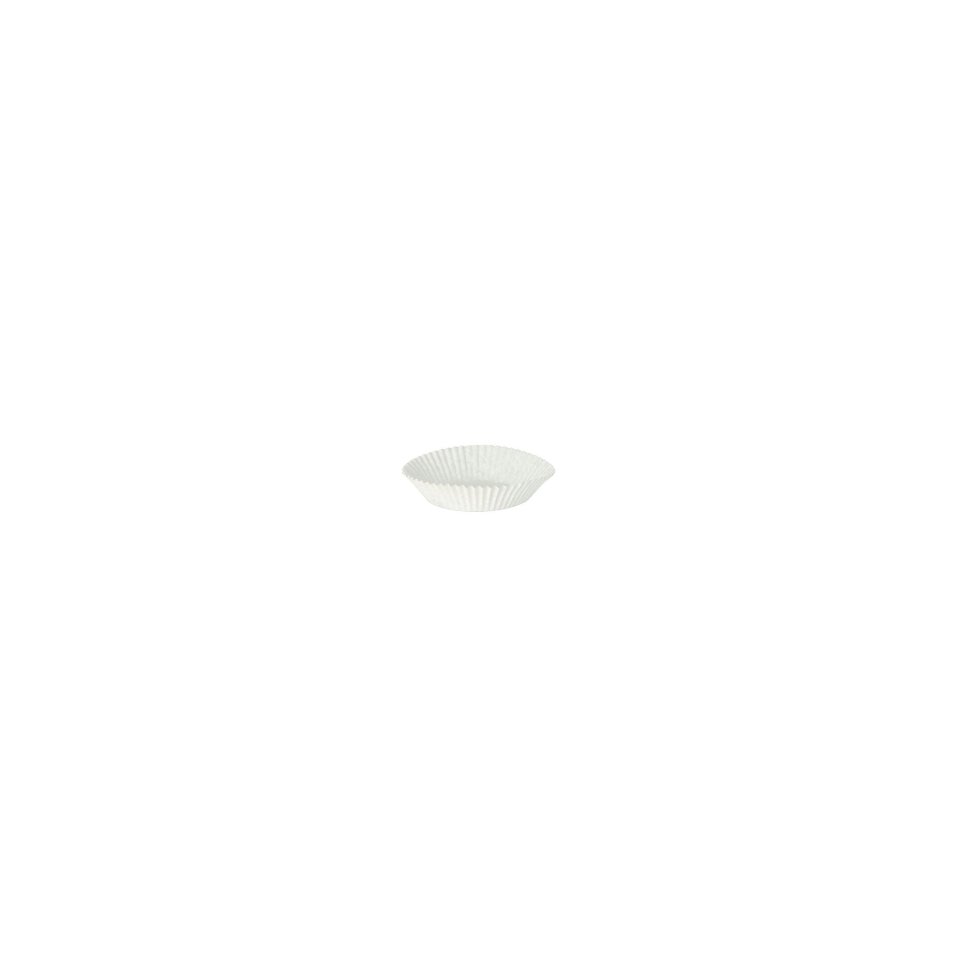 Backförmchen rund Ø 6,5 cm · 2 cm weiss Backförmchen rund Ø 6,5 cm · 2 cm weiss