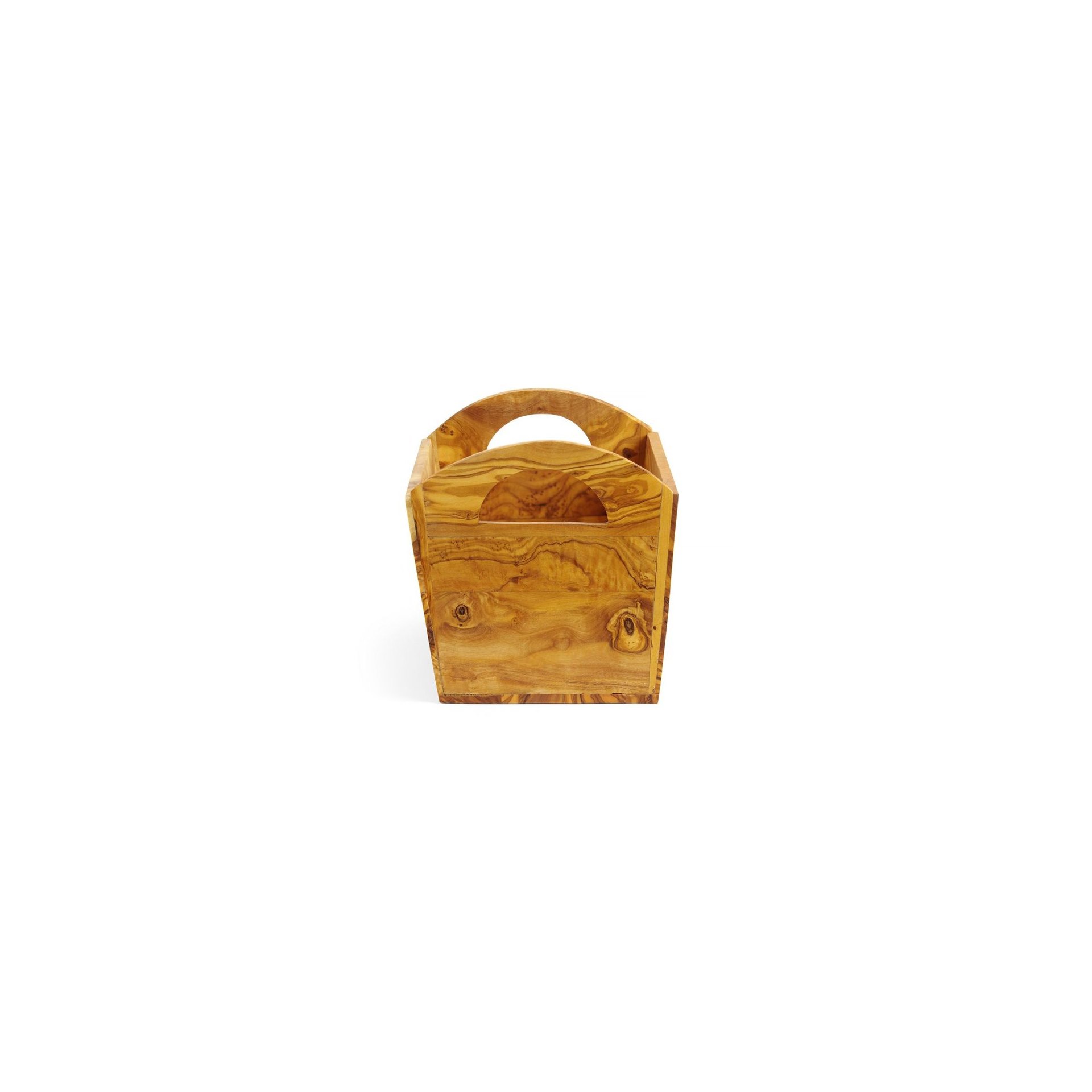 Brotkasten aus Olivenholz, 245x198x(H)194mm Brotkasten aus Olivenholz, 245x198x(H)194mm