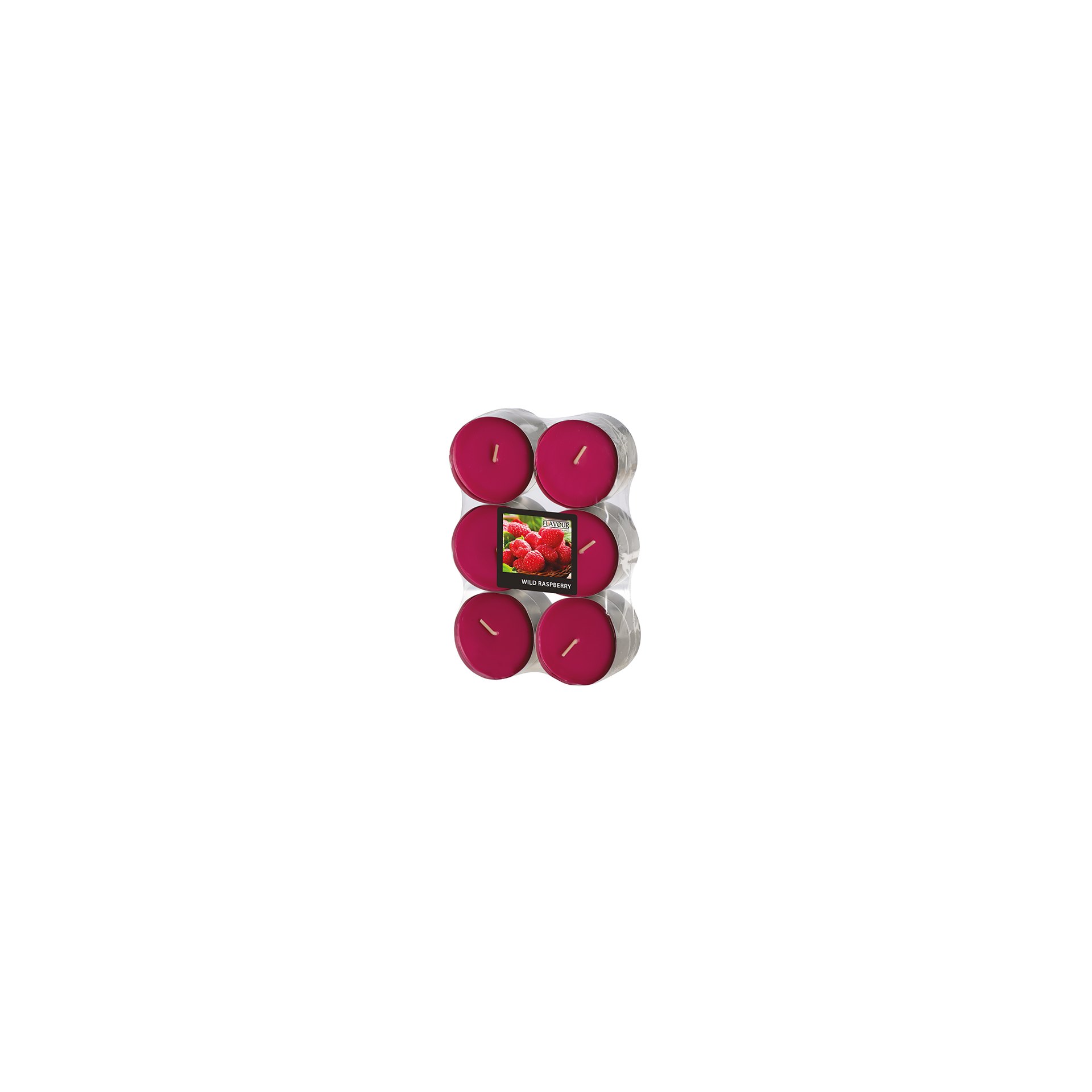 "GALA" Maxi Duftlichte Ø 58 mm · 24 mm weinrot - Wild Raspberry "GALA" Maxi Duftlichte Ø 58 mm · 24 mm weinrot - Wild Raspberry