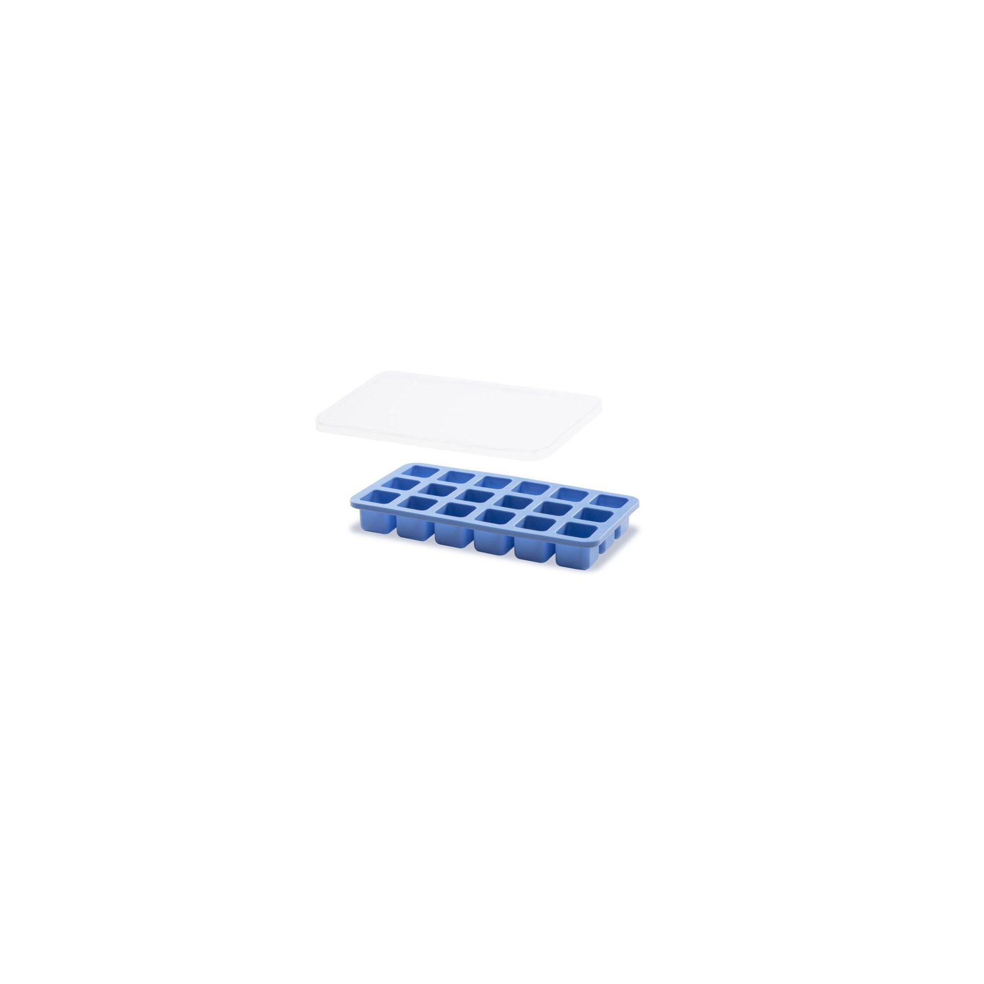 Eiswürfelform mit Deckel, BarUp, Blau, 217x114x(H)30mm