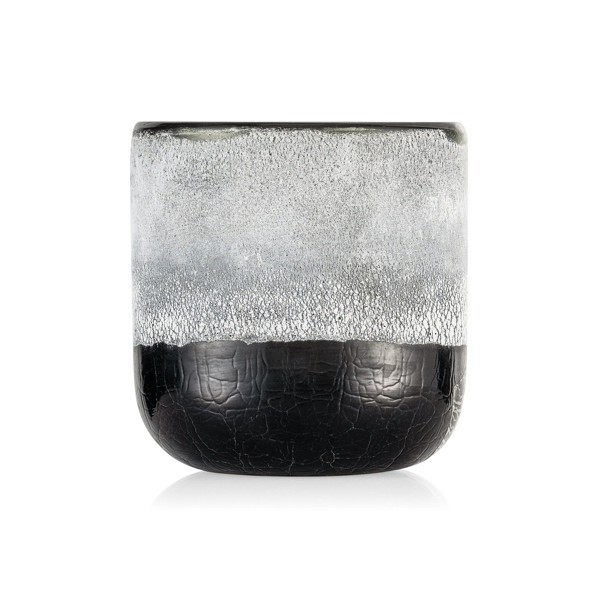 Frosted Graphite Grey YUYU, Ø 10 cm, Höhe 11 cm