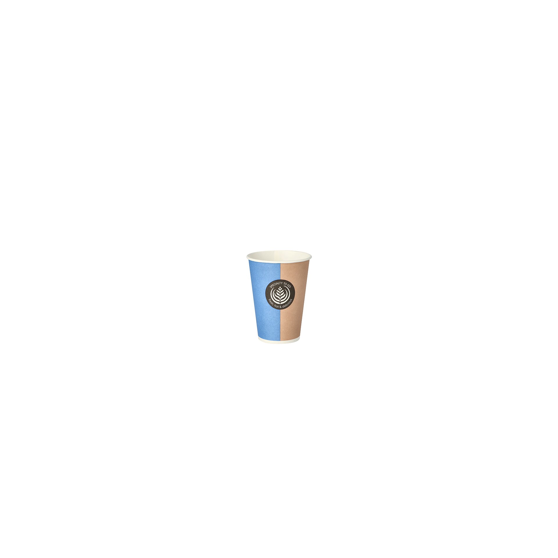 Automatenbecher, Pappe "To Go" 0,18 l Ø 7,01 cm · 9,2 cm "Barista Time" Automatenbecher, Pappe "To Go" 0,18 l Ø 7,01 cm · 9,2 cm "Barista Time"