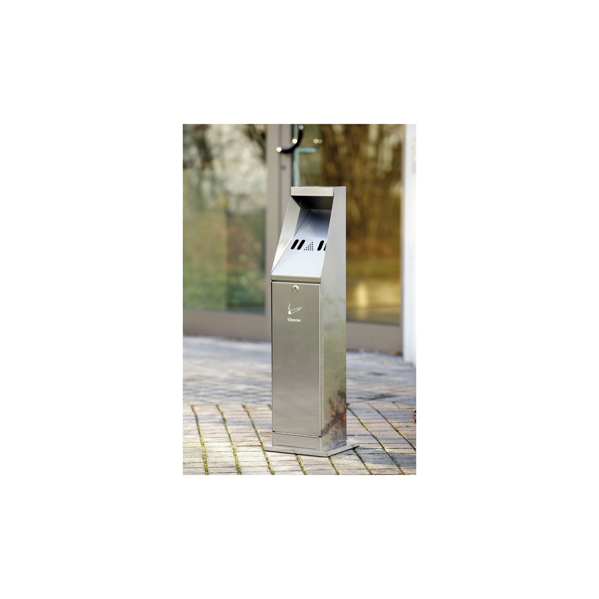 Standascher, silber