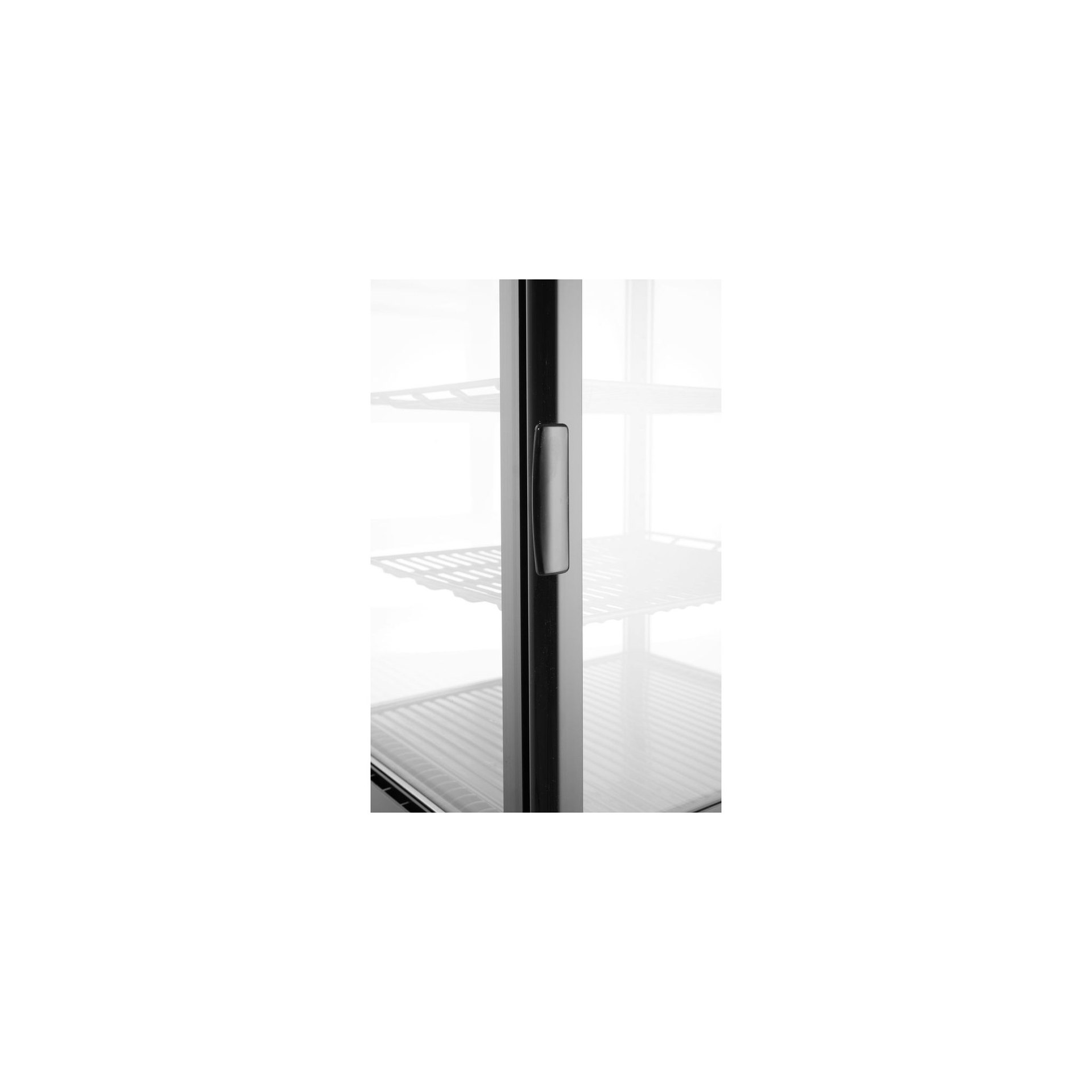Aufsatz-Kühlvitrine 68L, Schwarz Aufsatz-Kühlvitrine 68L, Schwarz