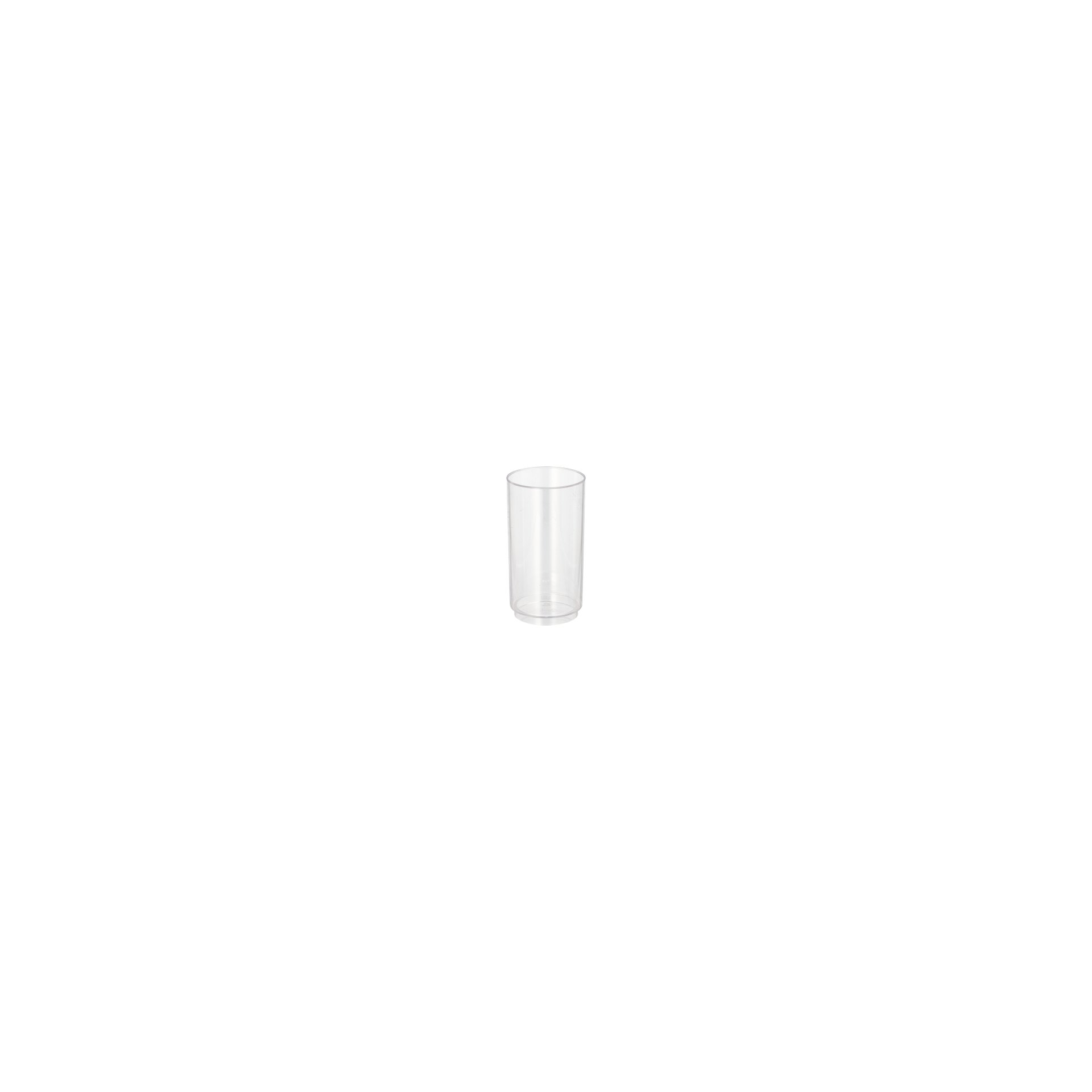 Fingerfood - Becher, PS 60 ml Ø 4 cm · 7,5 cm glasklar Fingerfood - Becher, PS 60 ml Ø 4 cm · 7,5 cm glasklar
