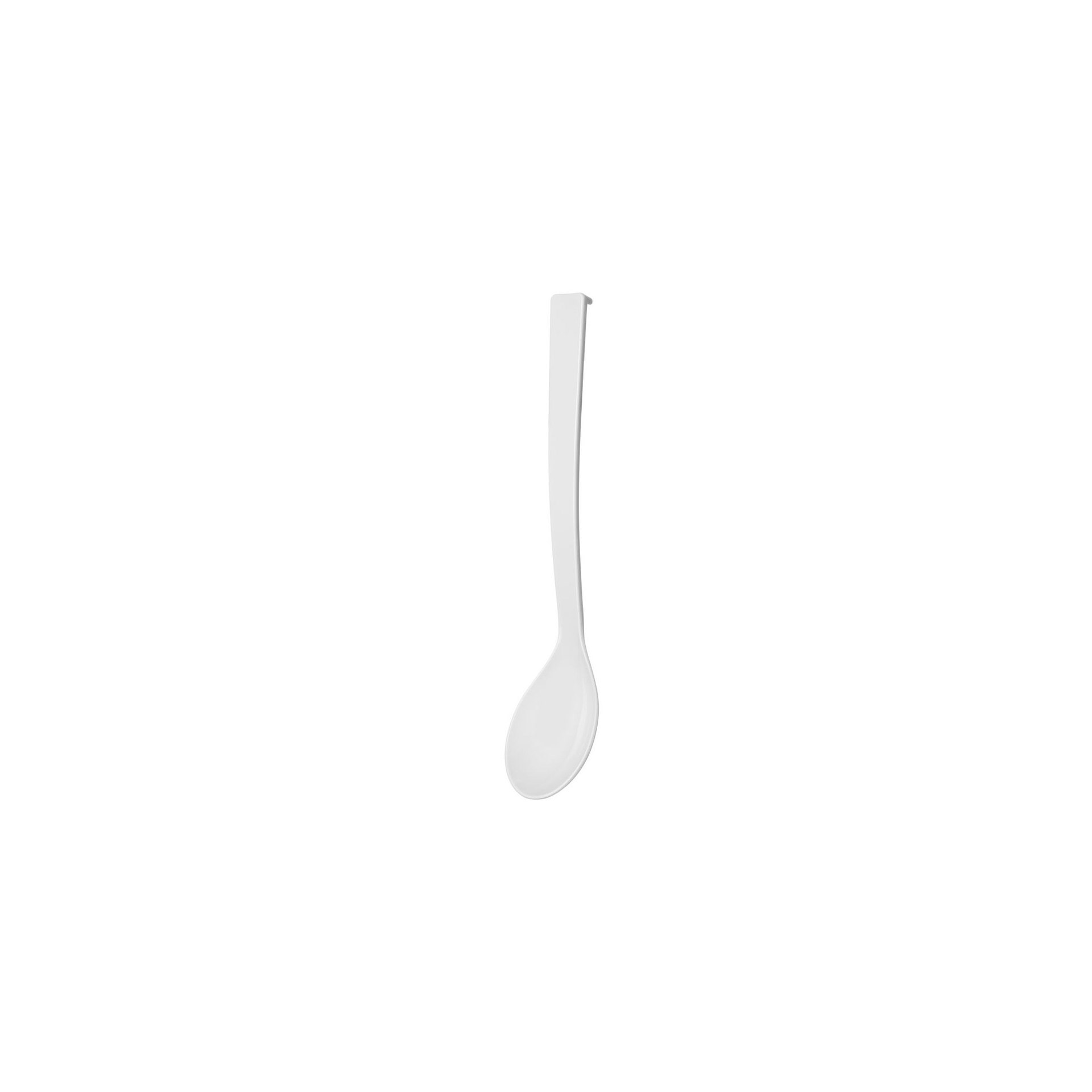 Salatlöffel, 0,06L, Weiß, 335x70mm