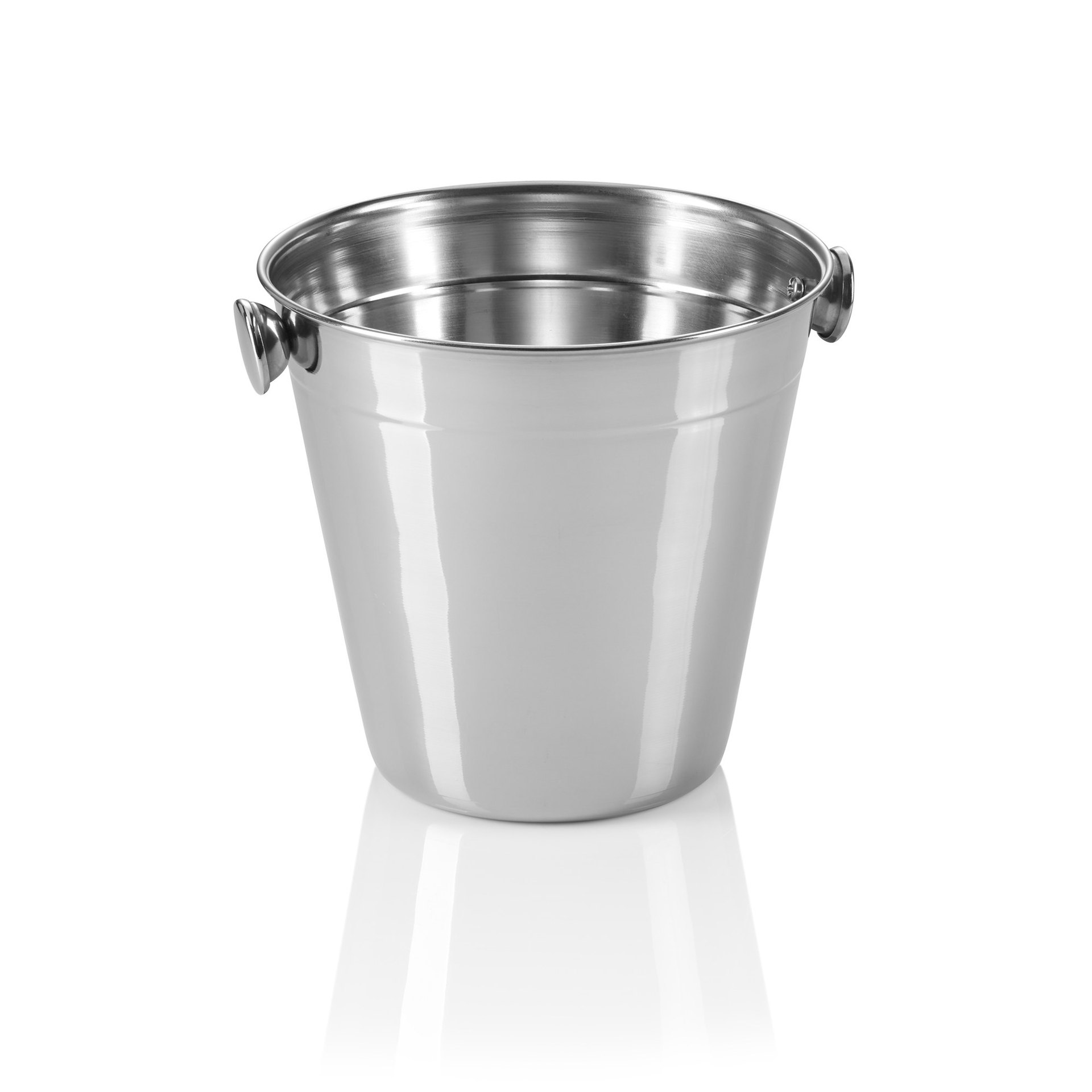 Mini Eiseimer, Ø 14 cm, Höhe 13 cm, 1 ltr., Chromnickelstahl Mini Eiseimer, Ø 14 cm, Höhe 13 cm, 1 ltr., Chromnickelstahl