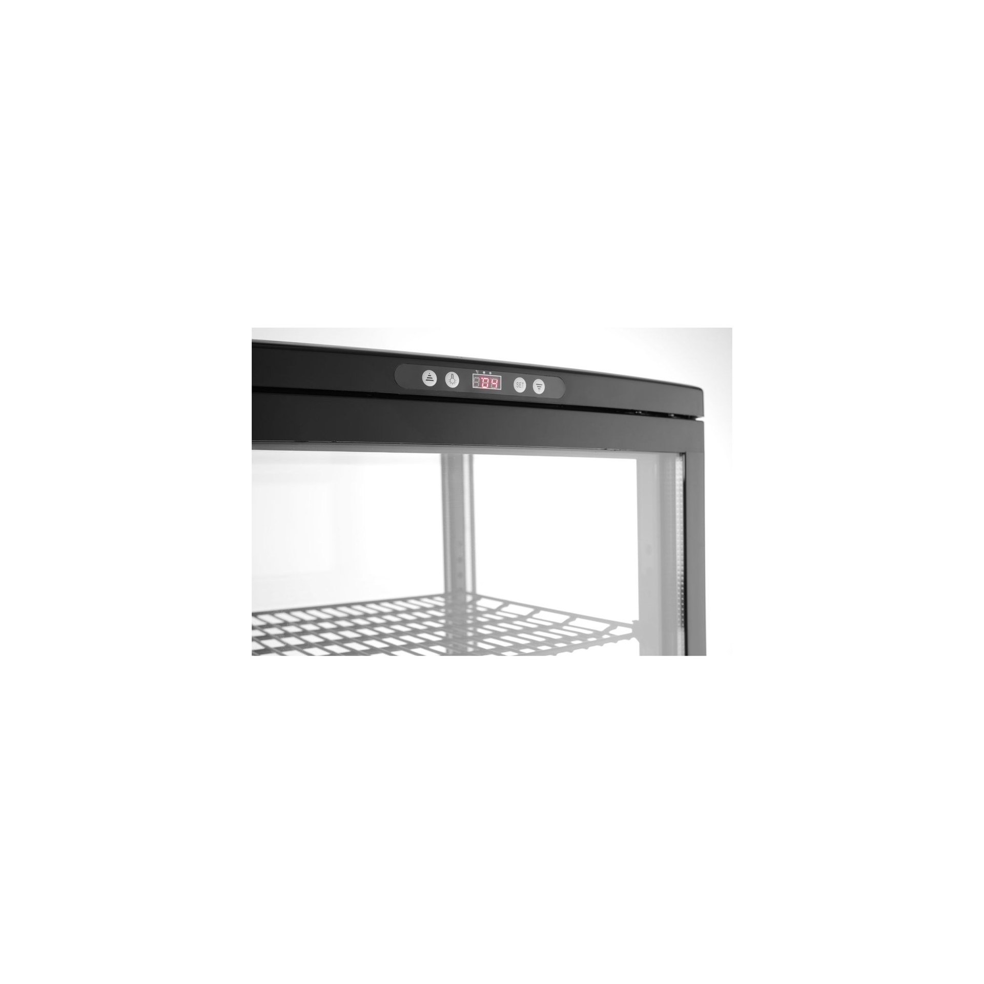 Kühlvitrine 270L, Schwarz Kühlvitrine 270L, Schwarz
