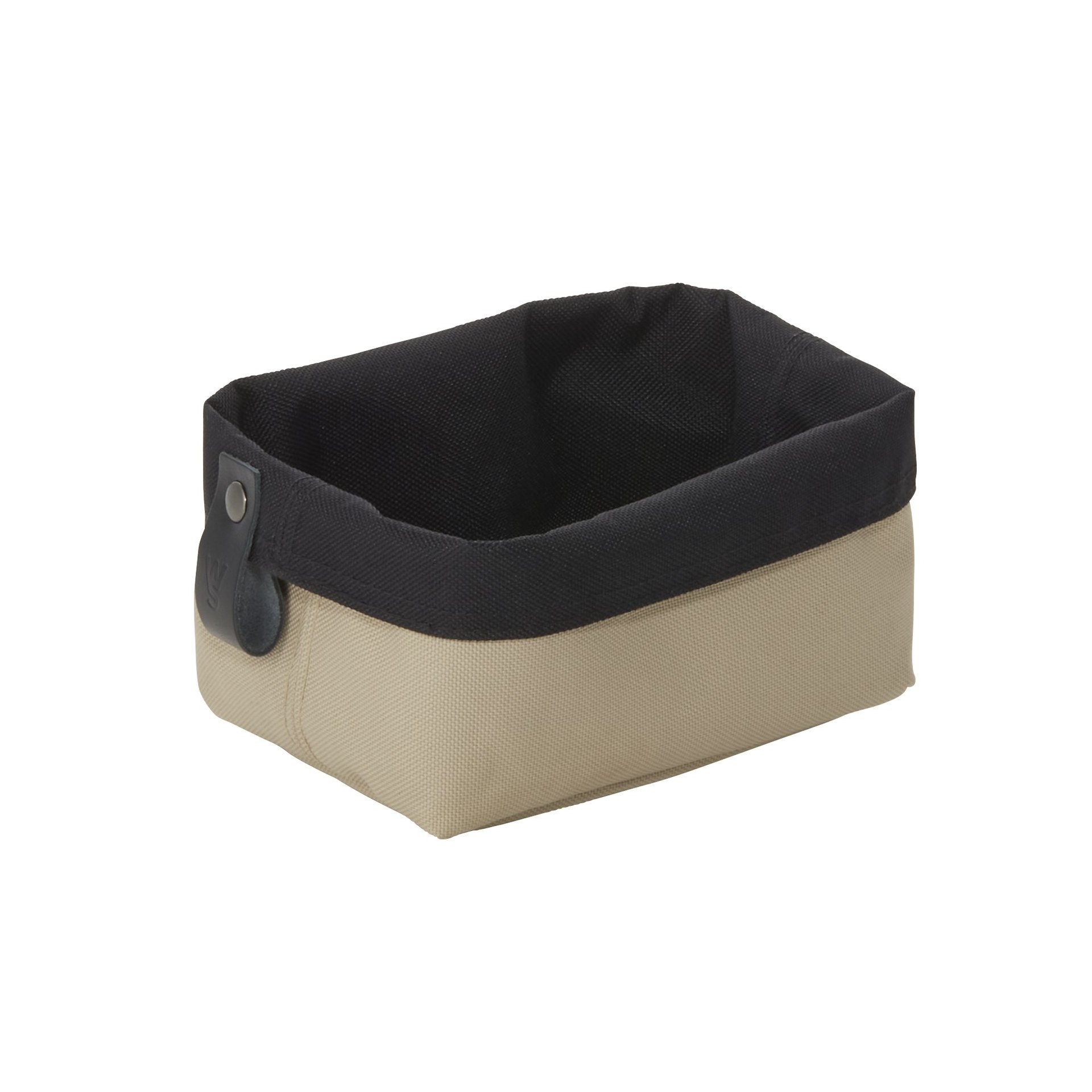Brottasche FLIP TETRON, 15 x 11 x 8 cm, light grey/light khaki, Tetron