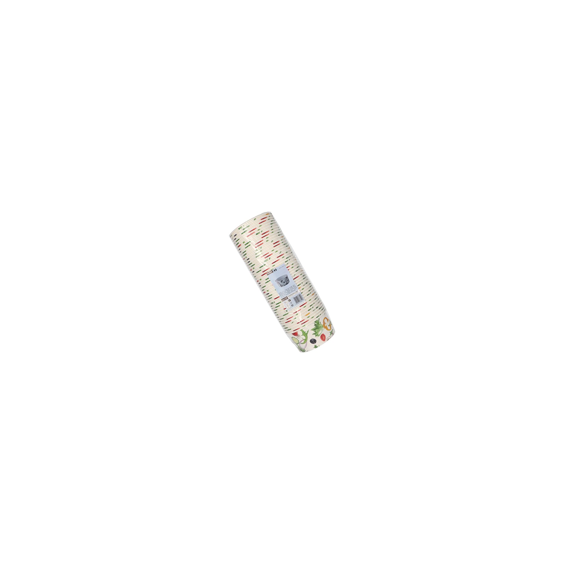 Salatschalen, Pappe "To Go" 1 l Ø 15 cm · 7,5 cm "Salad"
