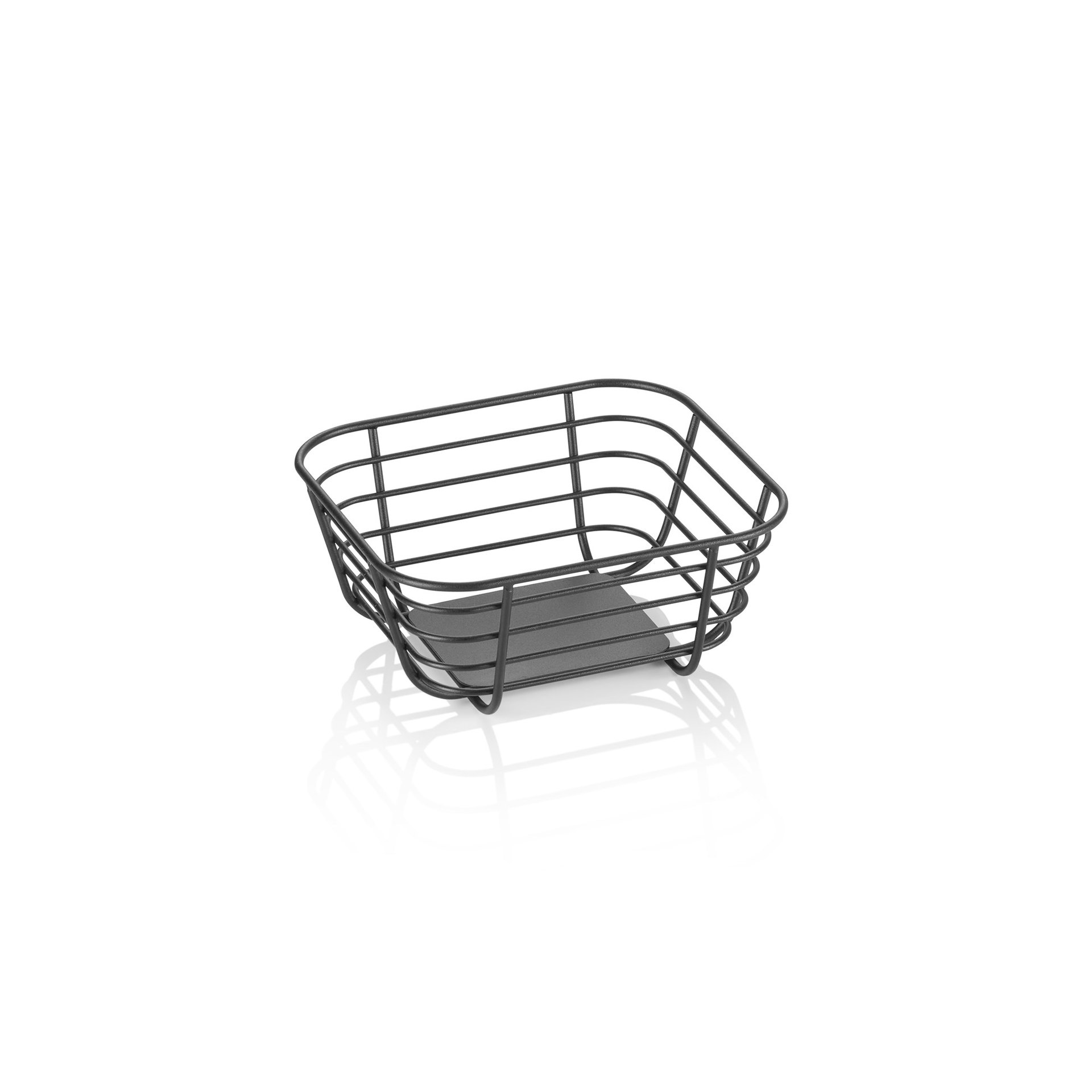GN Buffetkorb 1/6 STEELNEST, Höhe 8 cm, pulverbeschichtet, Metall GN Buffetkorb 1/6 STEELNEST, Höhe 8 cm, pulverbeschichtet, Metall