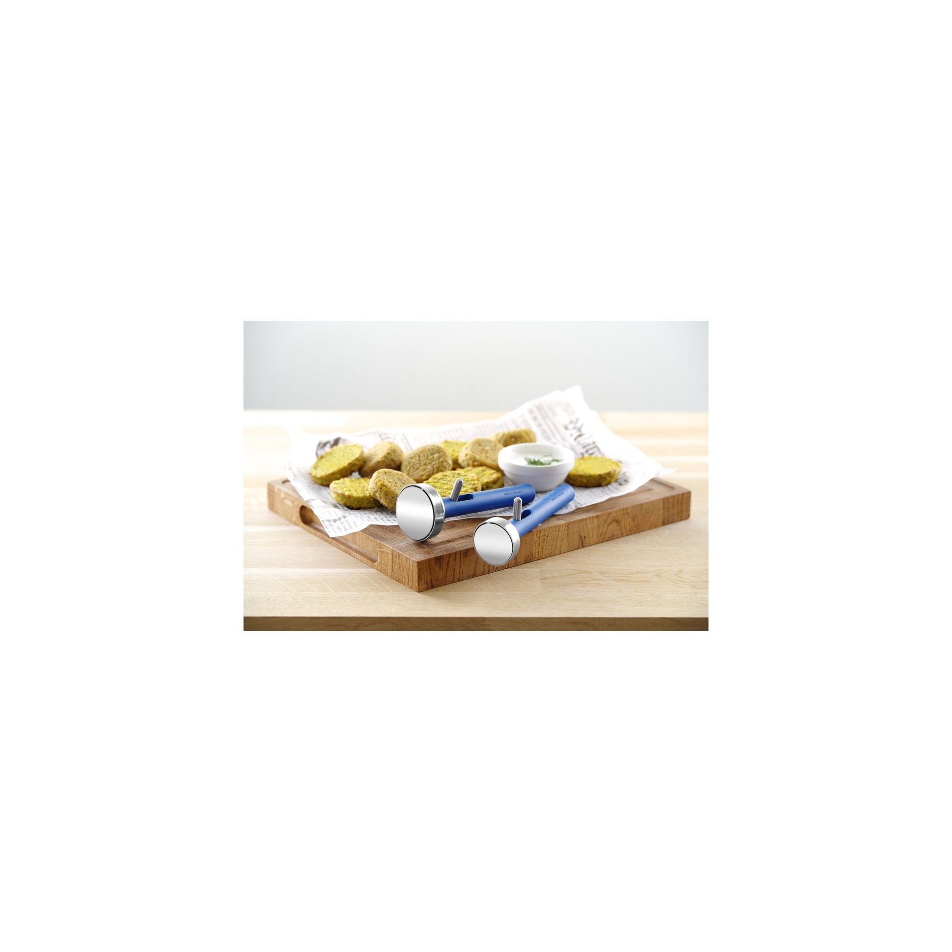 Falafelportionierer Stöckel, Stöckel, 1/70, Blau, ⌀40x150mm Falafelportionierer Stöckel, Stöckel, 1/45, Blau, ⌀50x150mm