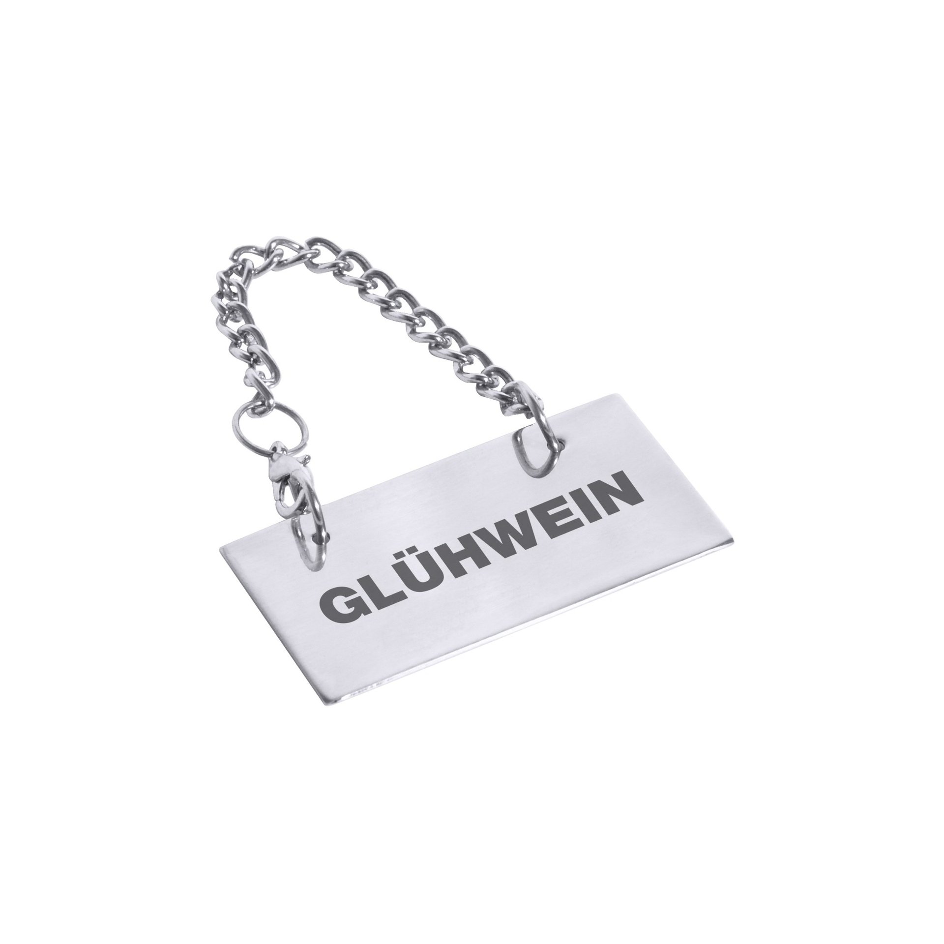 Schild für Kannen GLÜHWEIN