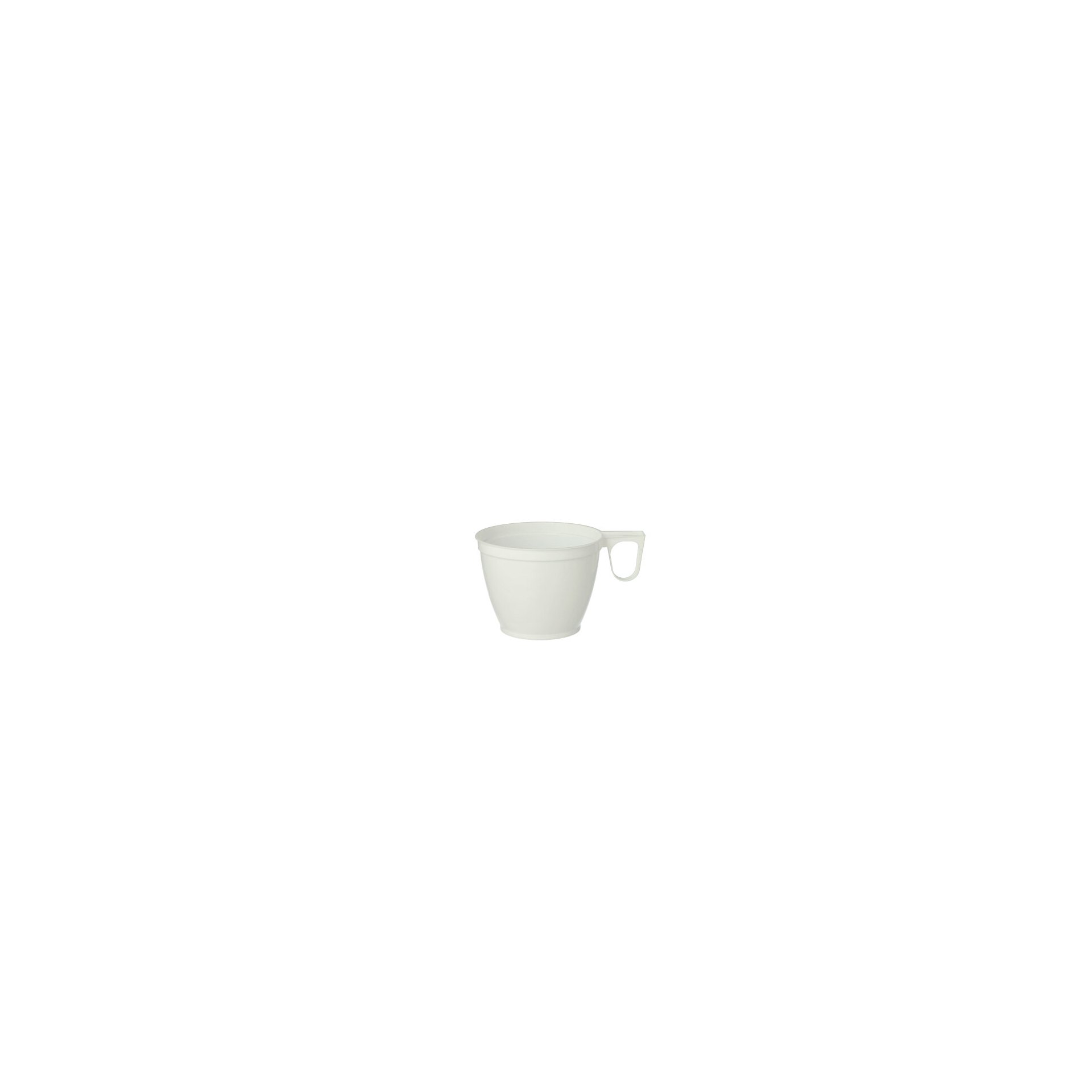 Kaffeetassen, PS 0,18 l Ø 7,8 cm · 6 cm weiss
