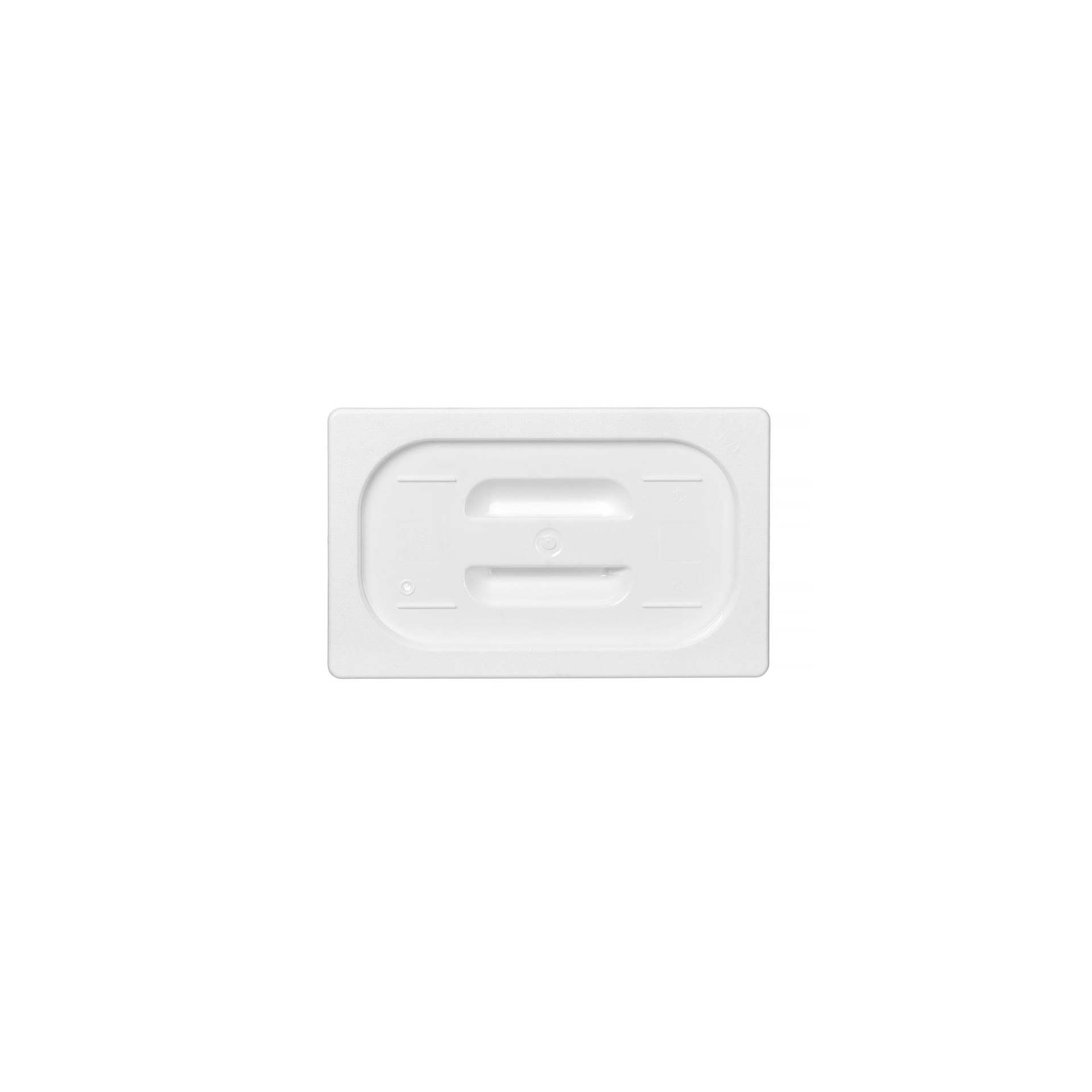 Gastronorm Deckel, GN 1/4, Weiß, 265x162mm Gastronorm Deckel, GN 1/4, Weiß, 265x162mm
