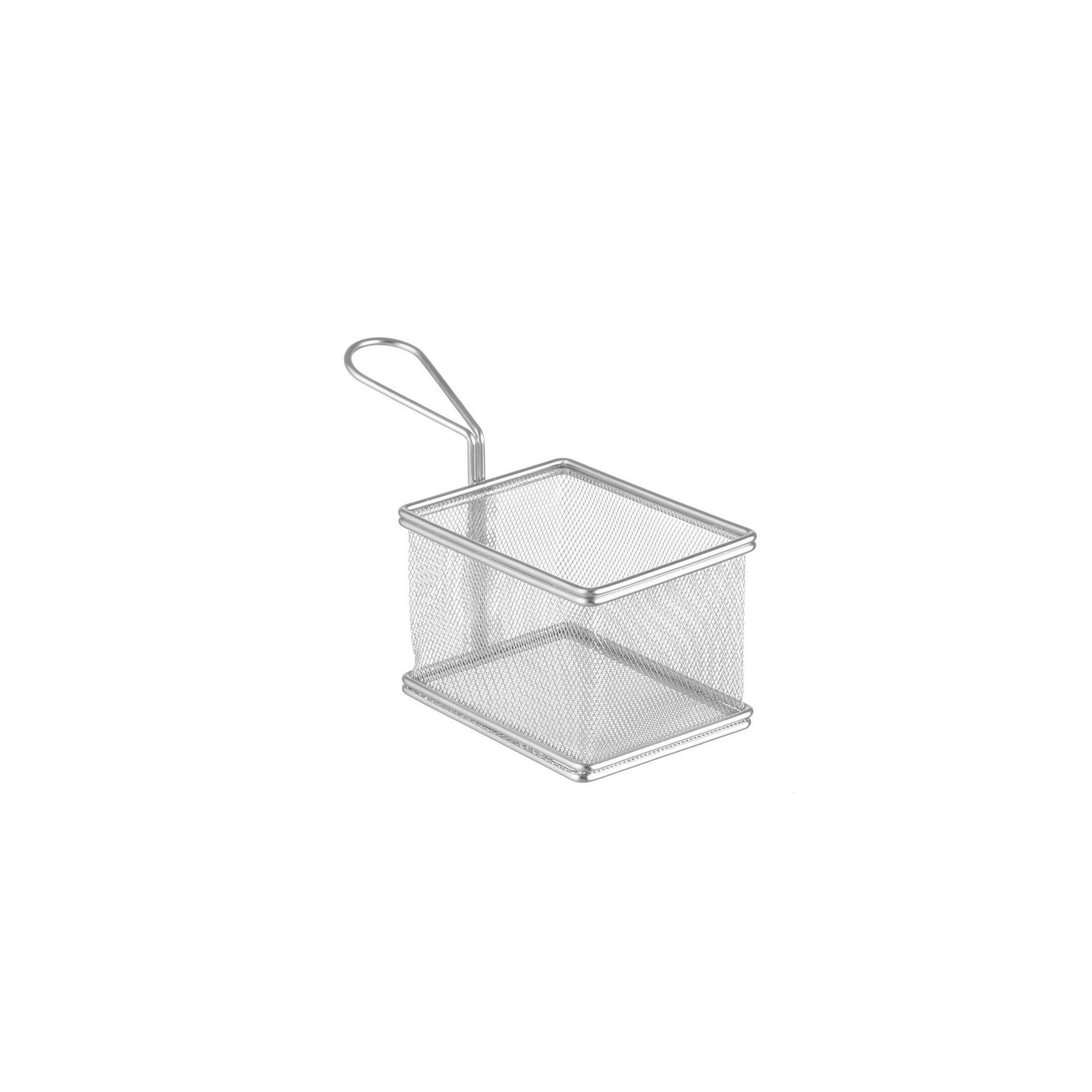 Miniatur-Snack-Frittierkörbe, 125x100x(H)85mm Miniatur-Snack-Frittierkörbe, 125x100x(H)85mm