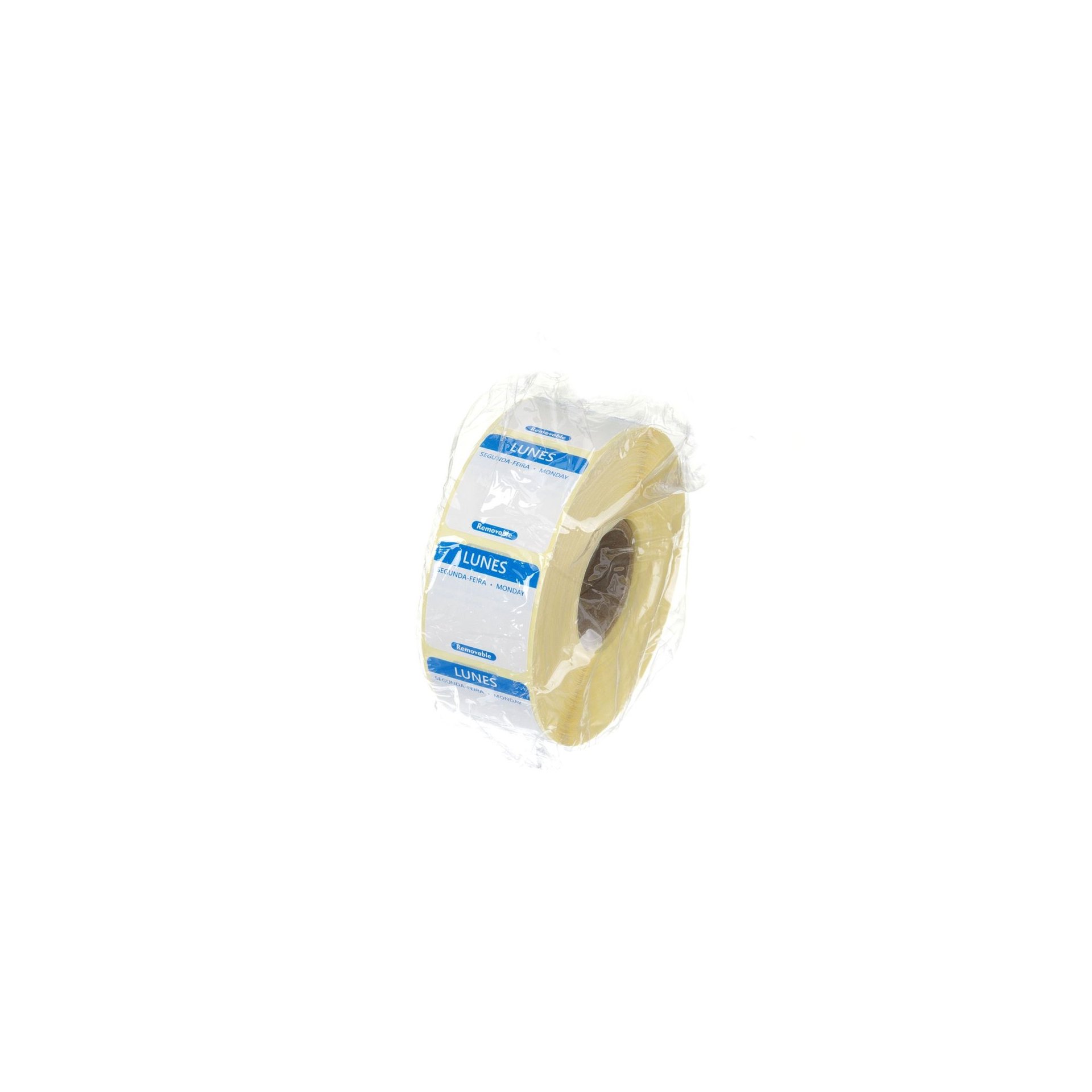 Täglich anwendbare Lebensmittelsicherheitsetiketten, für den Mehrfachgebrauch, leicht zu entfernen , Blau, 1000 Stk., 25x25x(H)mm