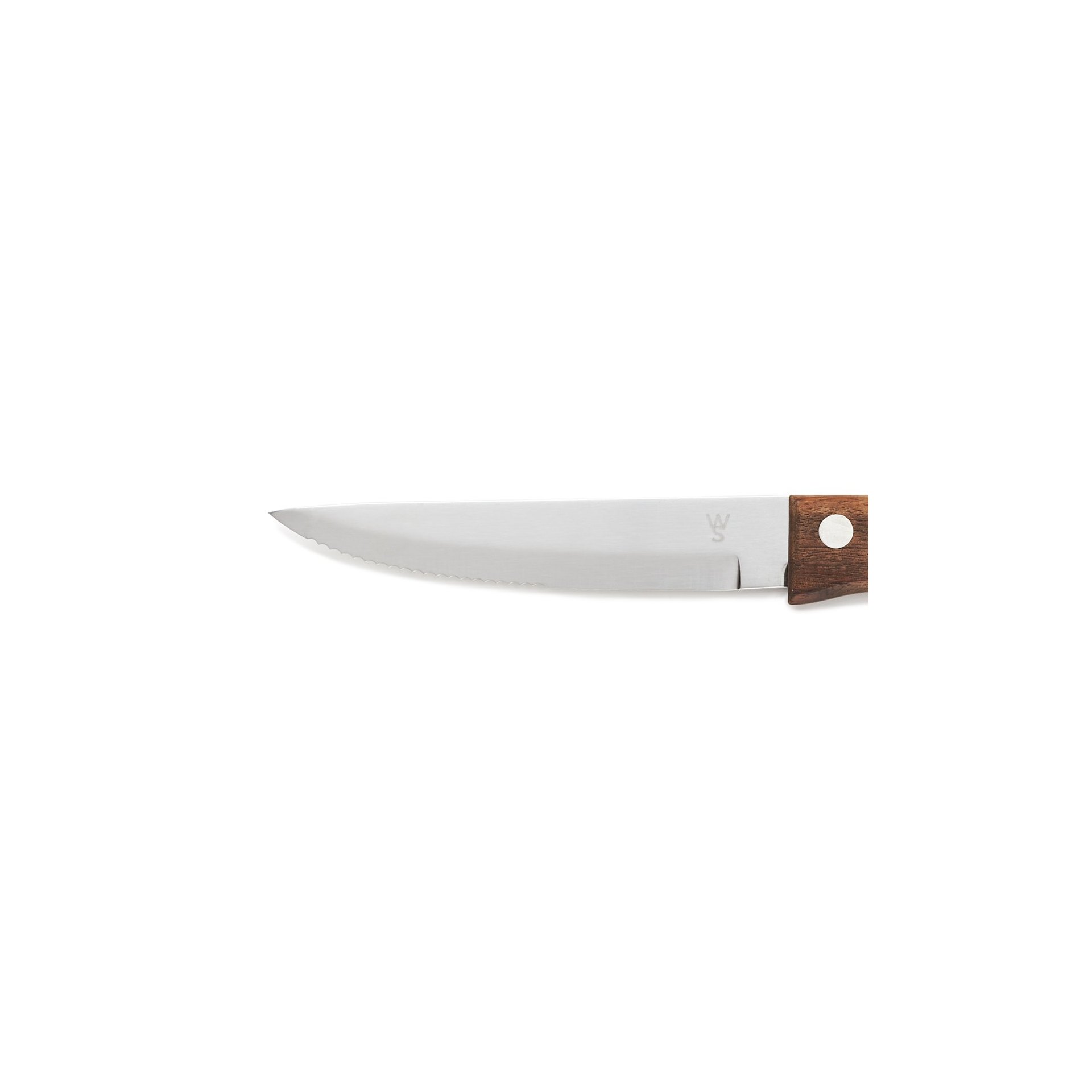 Steakmesser Set, mit Pakkaholzgriff, 25 cm