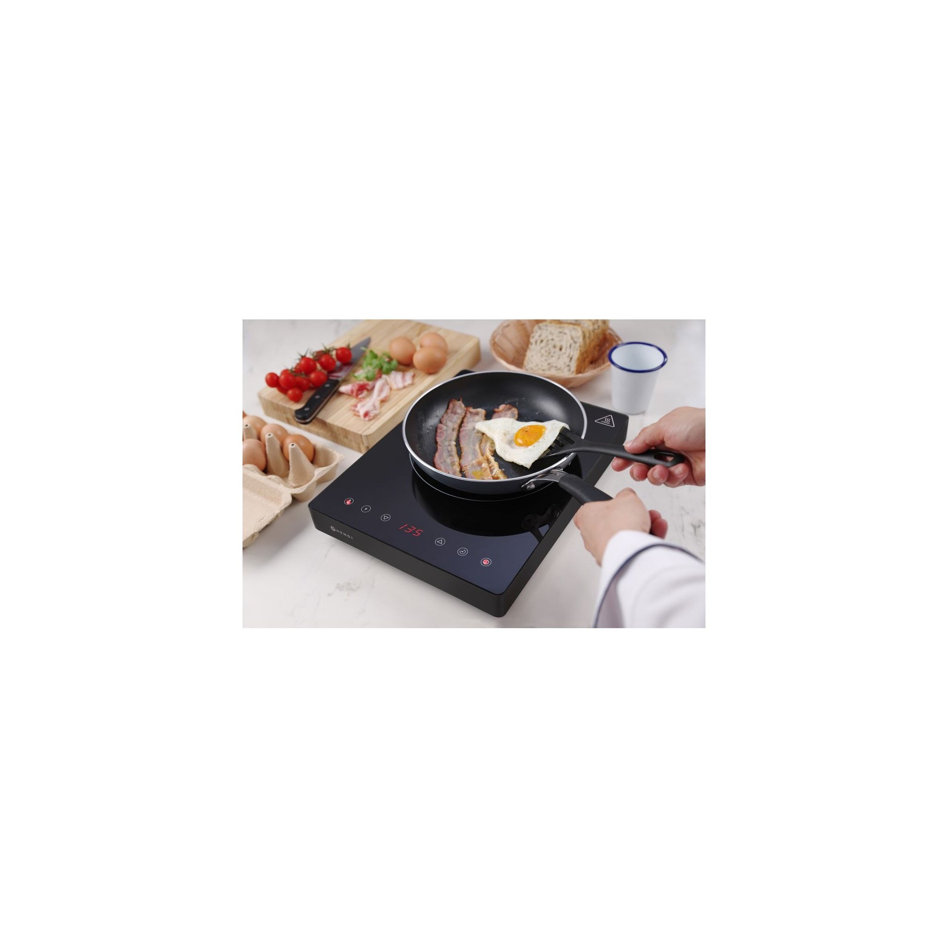 Induktionskocher 2000W Kitchen Line, Kitchen Line, 230V/2000W, 297x411x(H)57mm