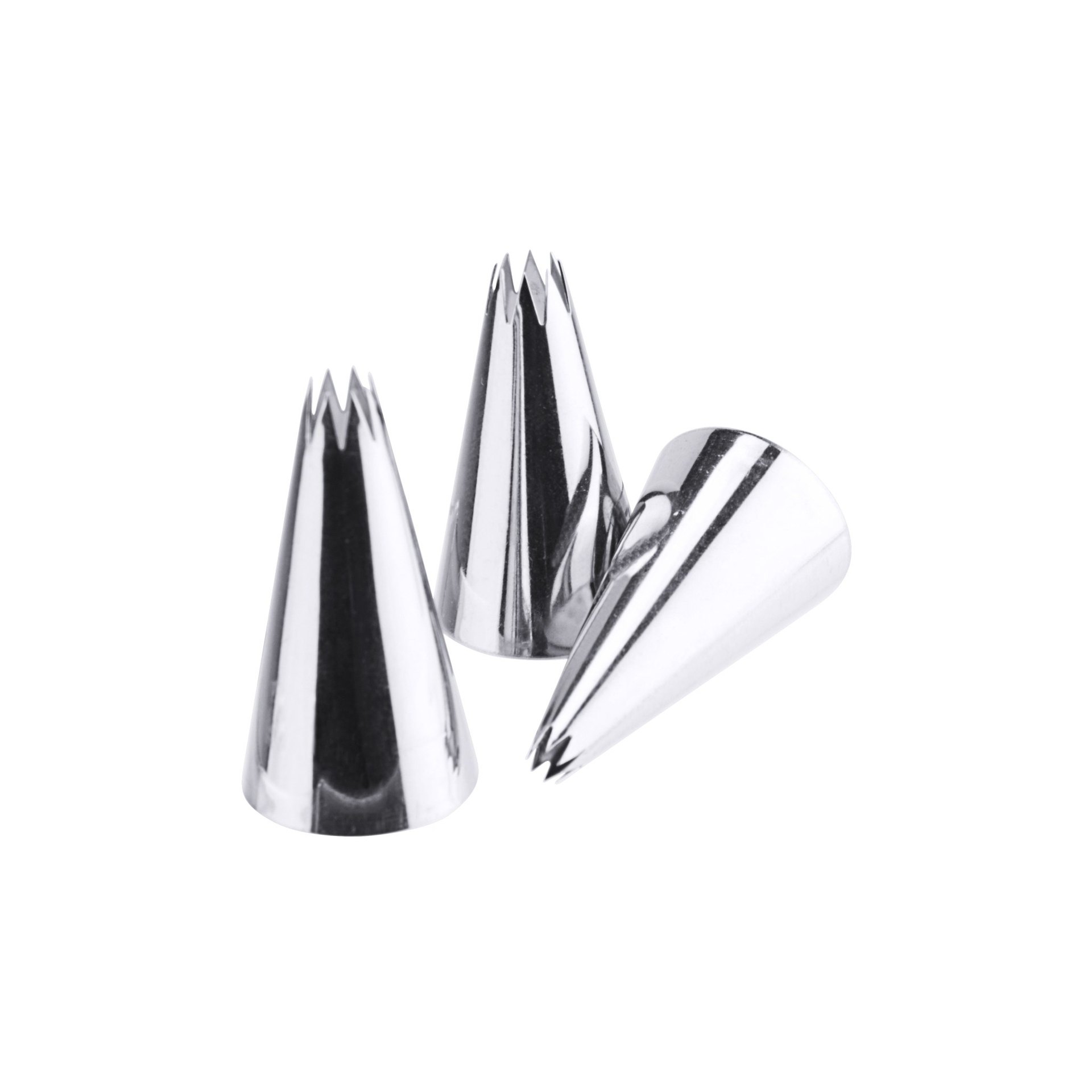 Stern-Garniertülle, 8-zackig 2,5 mm Stern-Garniertülle, 8-zackig 7,5 mm