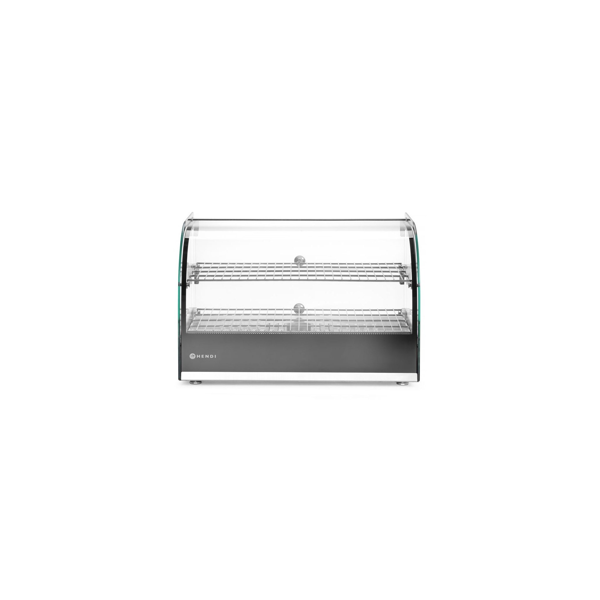 Warmhaltevitrine doppelt, doppelt, Schwarz, 220-240V/800W, 554x376x(H)376mm Warmhaltevitrine doppelt, doppelt, Schwarz, 220-240V/800W, 554x376x(H)376mm