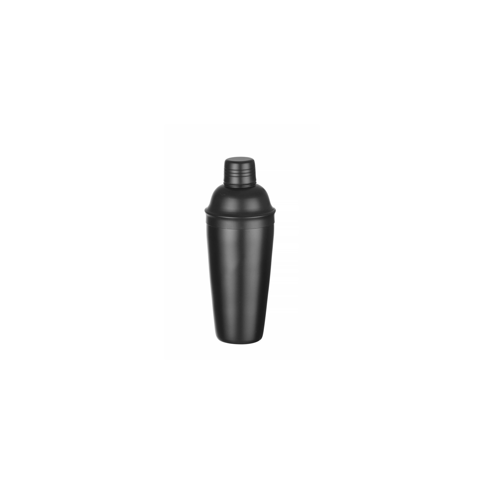Cobbler Shaker, 3-teilig, BarUp, Schwarz, ⌀85x(H)240mm
