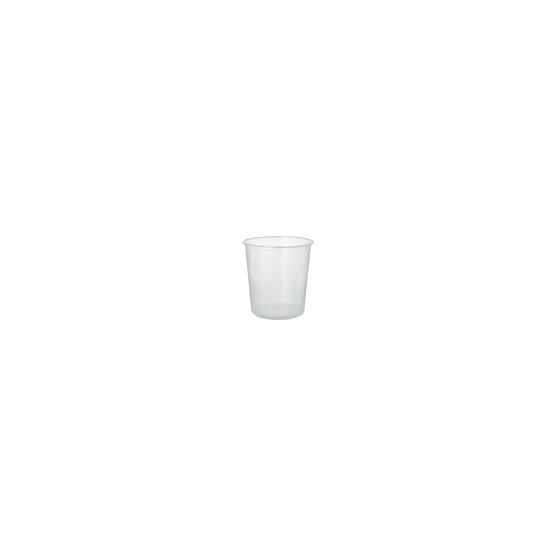 Verpackungsbecher, PP rund 500 ml Ø 10,1 cm · 10,3 cm transparent