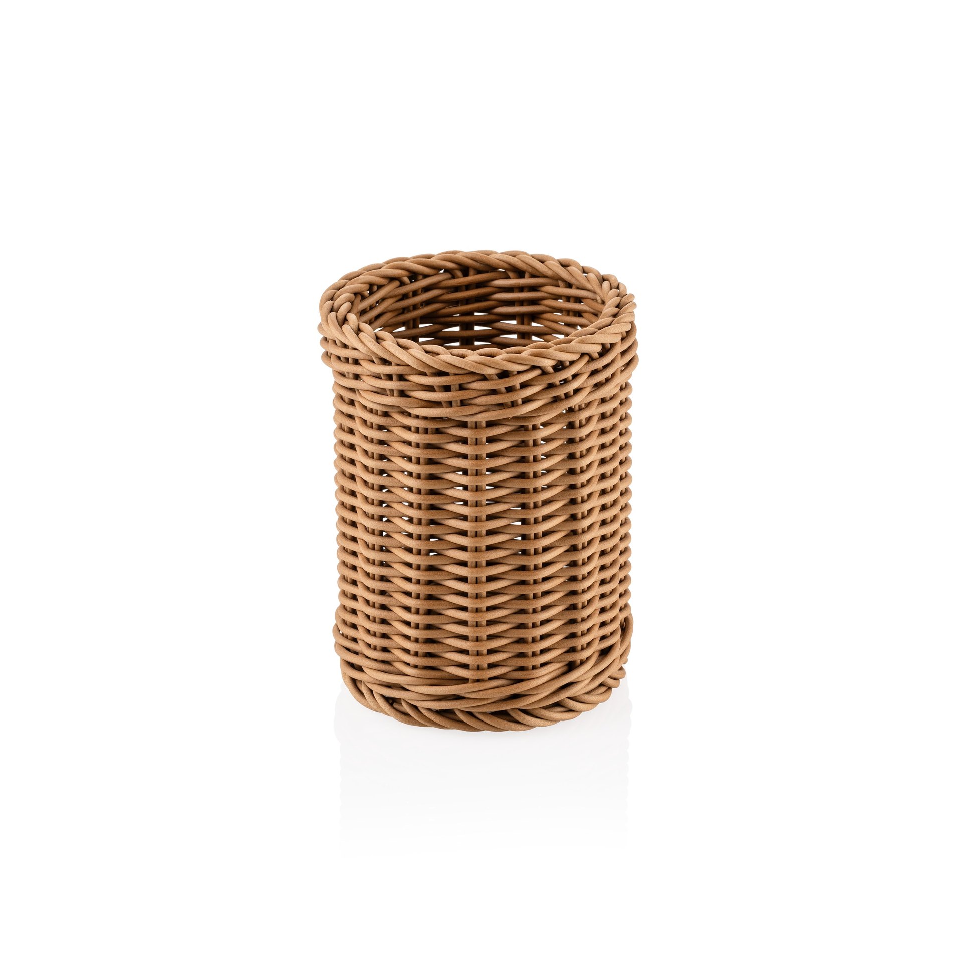 Besteckkorb Ø 12 cm, (H) 15 cm, braun Besteckkorb Ø 12 cm, (H) 15 cm, braun