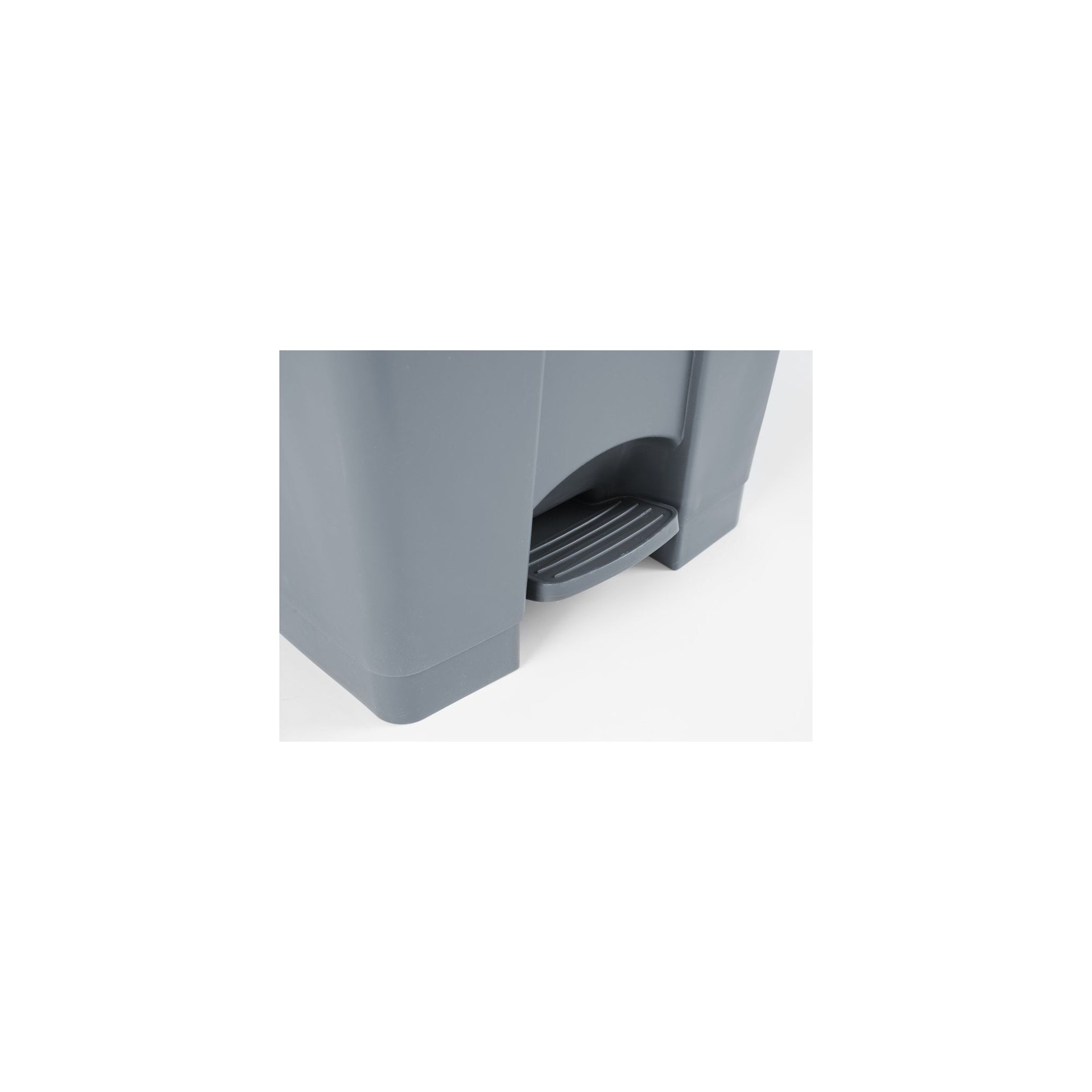 Tret-Abfalleimer, AmerBox, 68L, Hellgrau, 490x410x(H)660mm Tret-Abfalleimer, AmerBox, 68L, Hellgrau, 490x410x(H)660mm