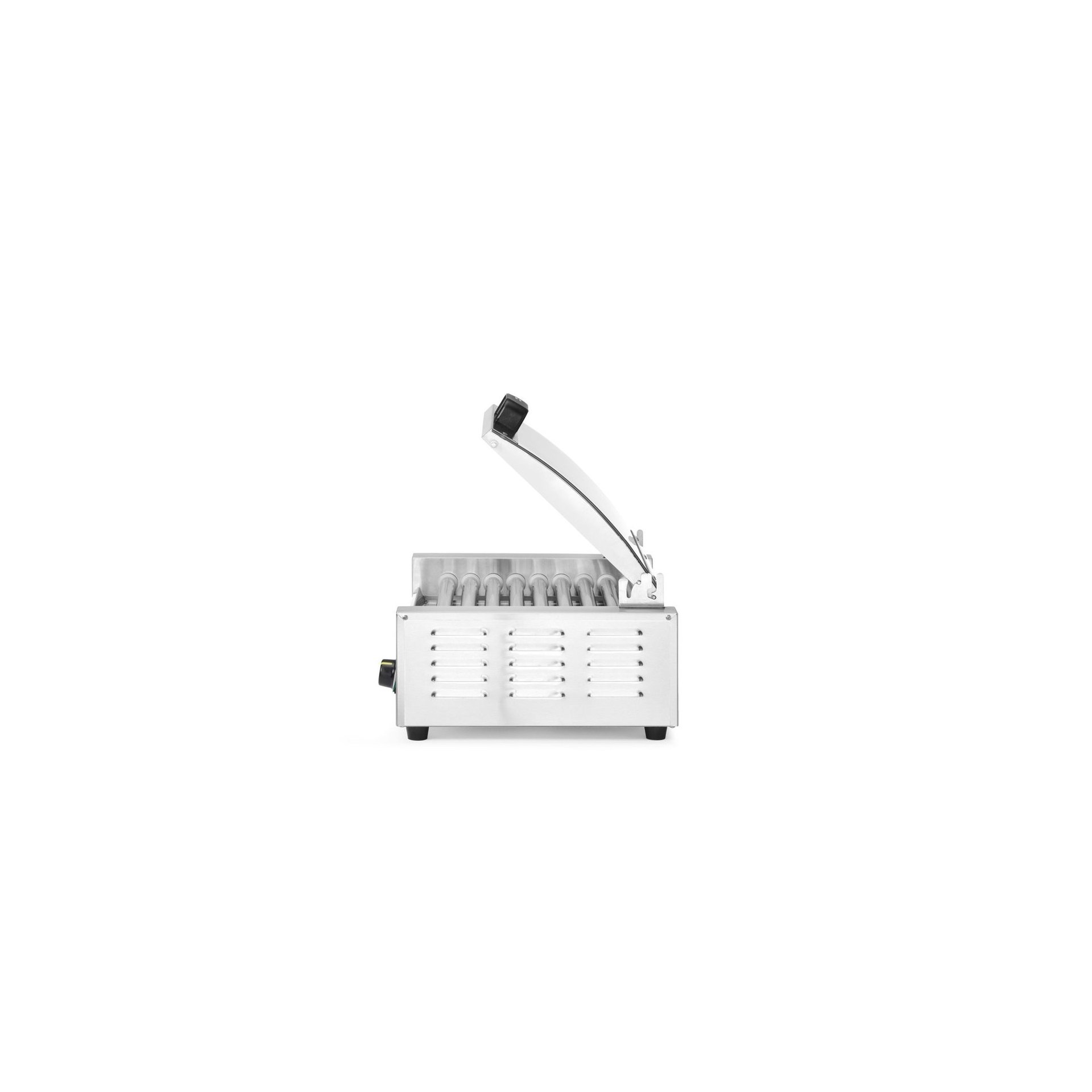 Rollengrill, 1-Zone mit Energiesparabdeckung, 9 Rollen, 230V/790W, 566x450x(H)259mm Rollengrill, 1-Zone mit Energiesparabdeckung, 9 Rollen, 230V/790W, 566x450x(H)259mm